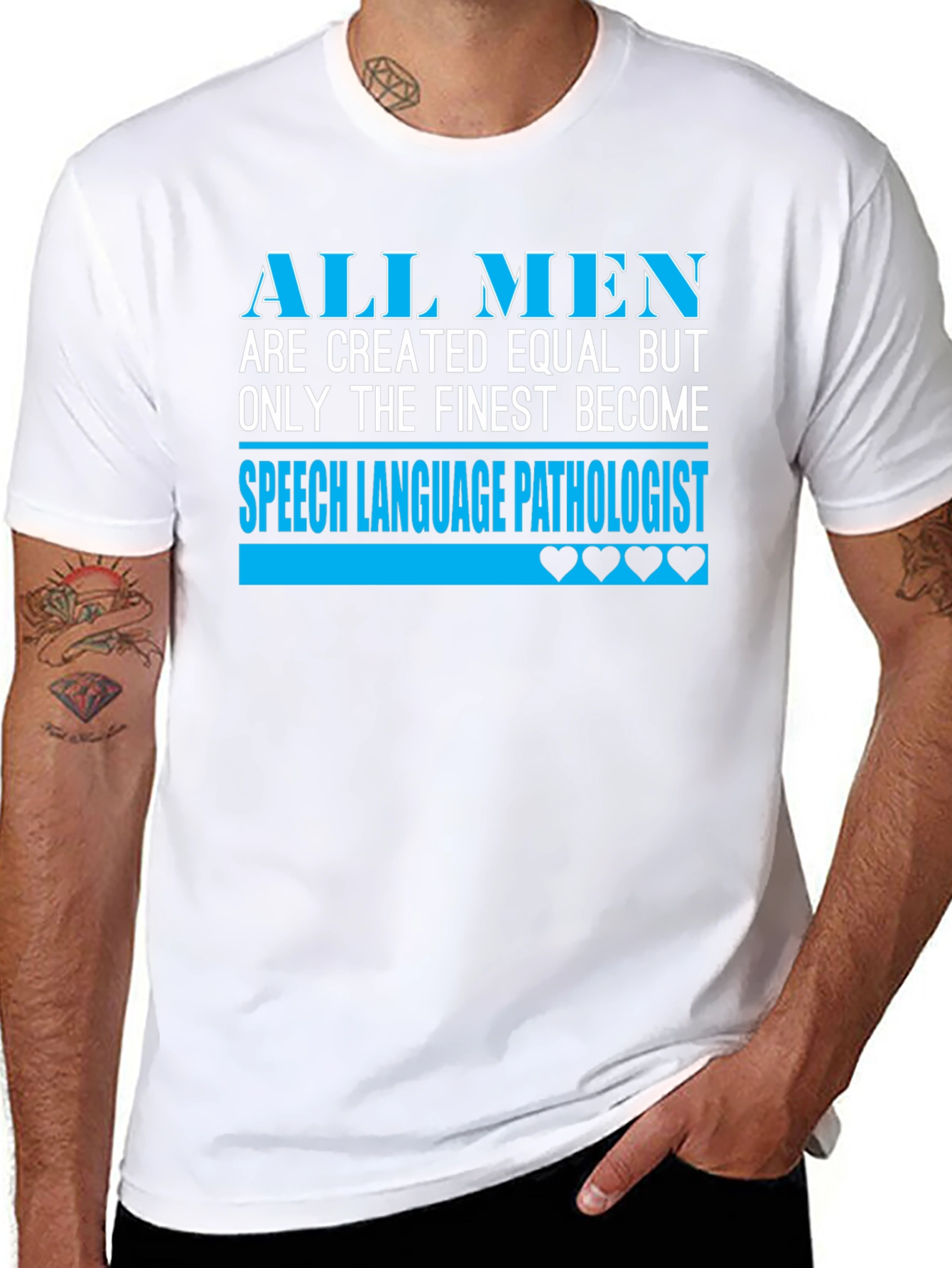 Finest Speech Language Pathologist Mens Tee