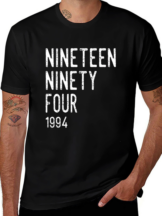 Nineteen Ninety Four Black T-Shirt