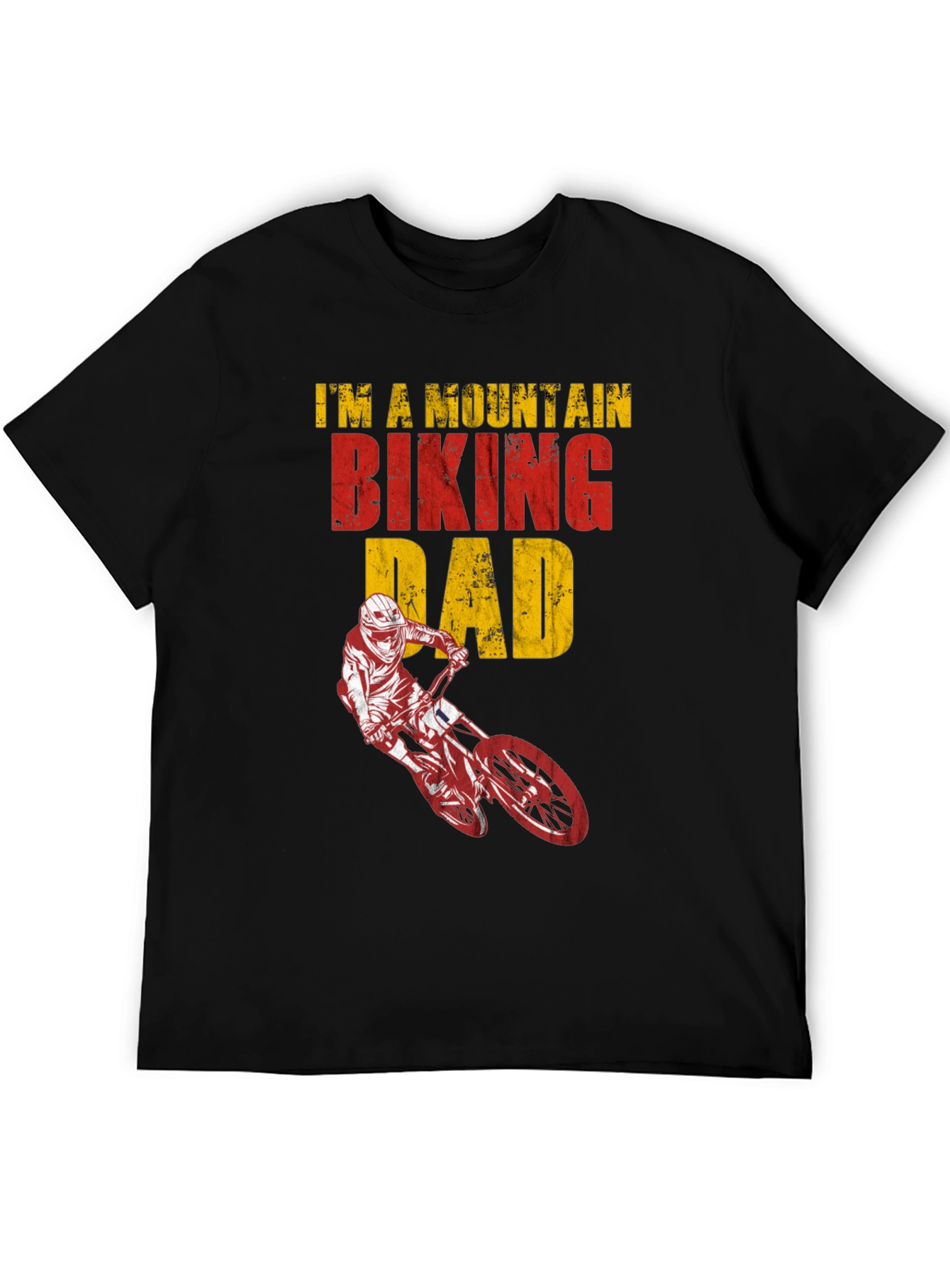 Mountain Biking Dad Graphic Tee