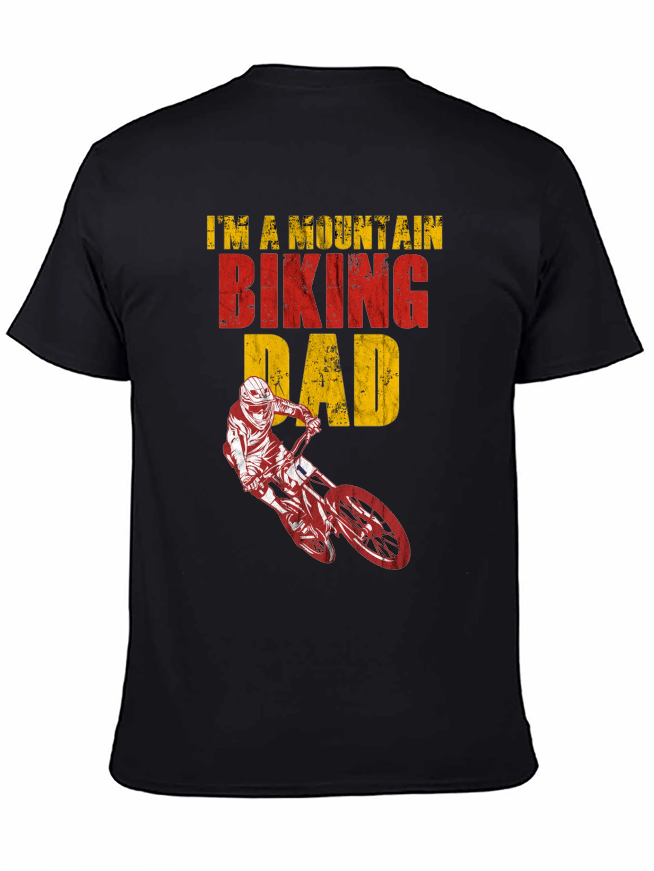 Mountain Biking Dad Graphic Tee