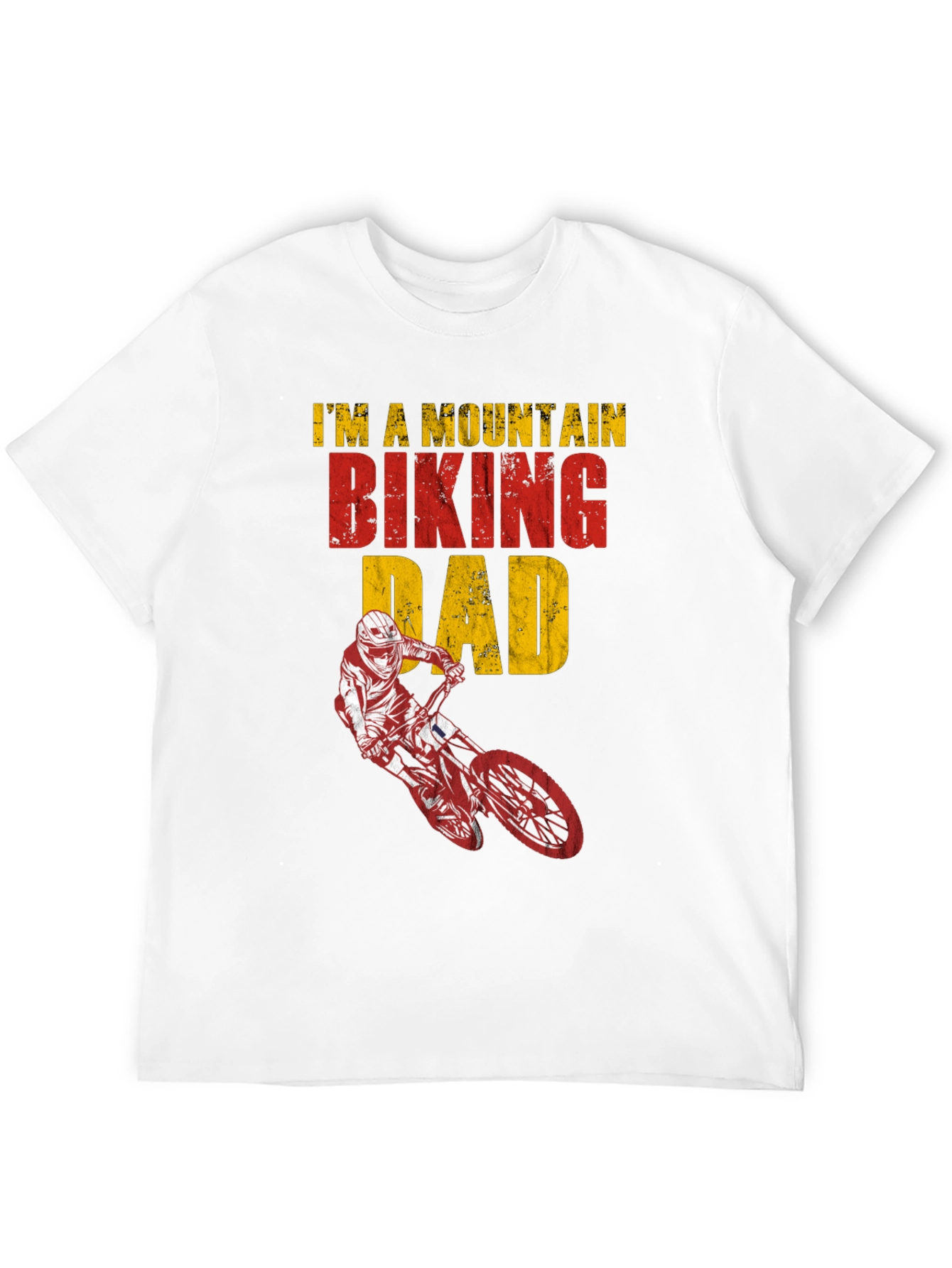 Mountain Biking Dad Graphic Tee