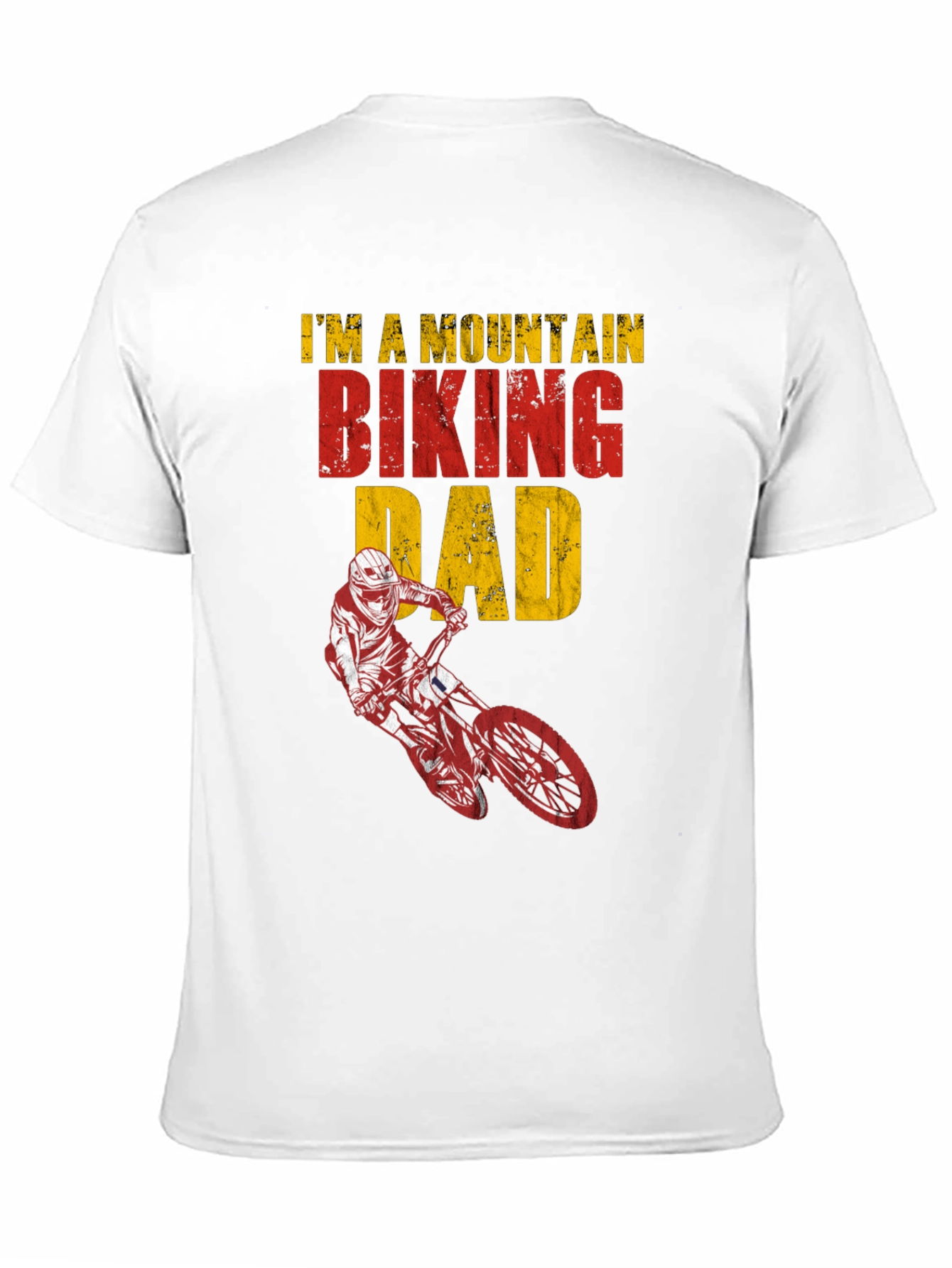 Mountain Biking Dad Graphic Tee