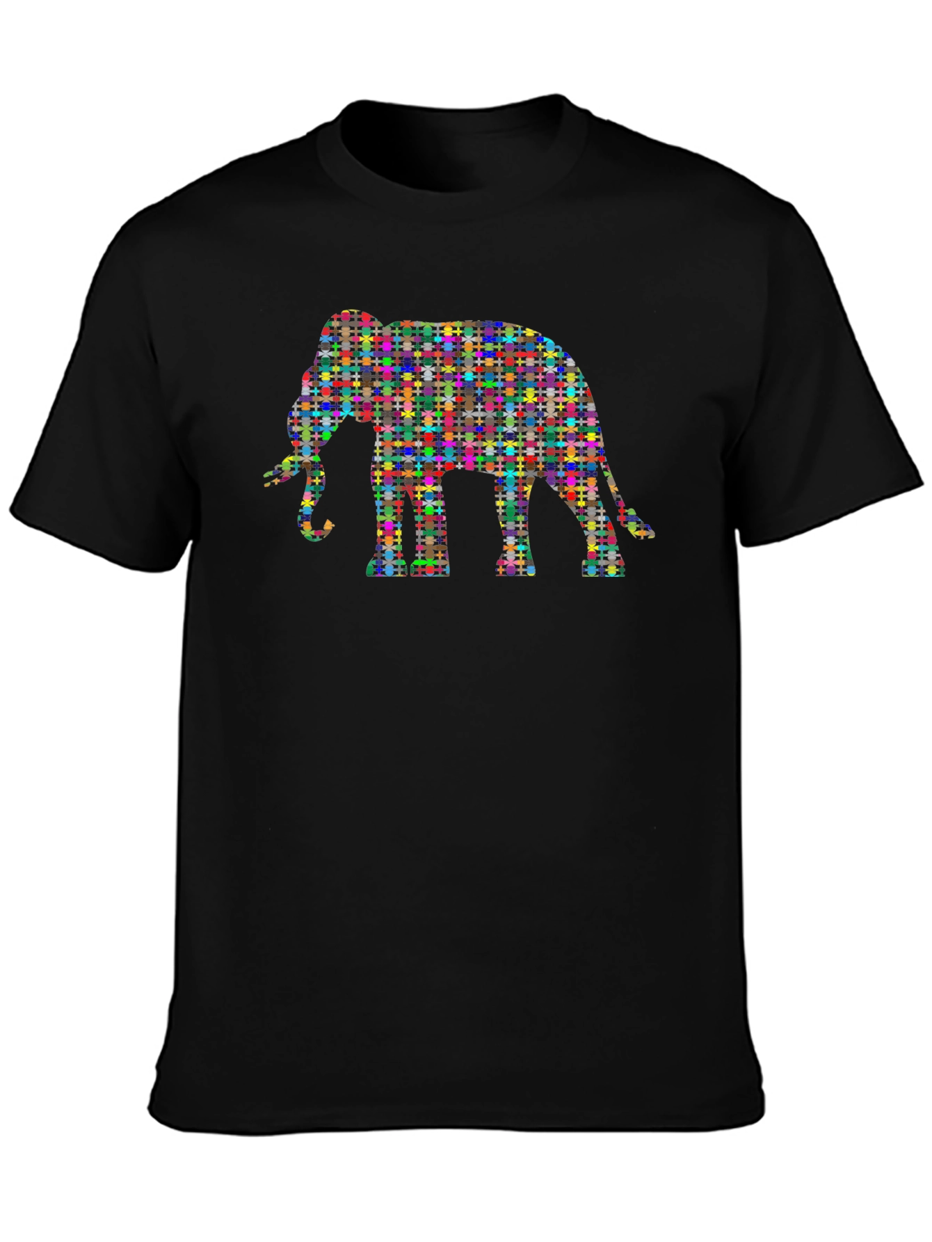 Colorful Elephant Graphic Tee