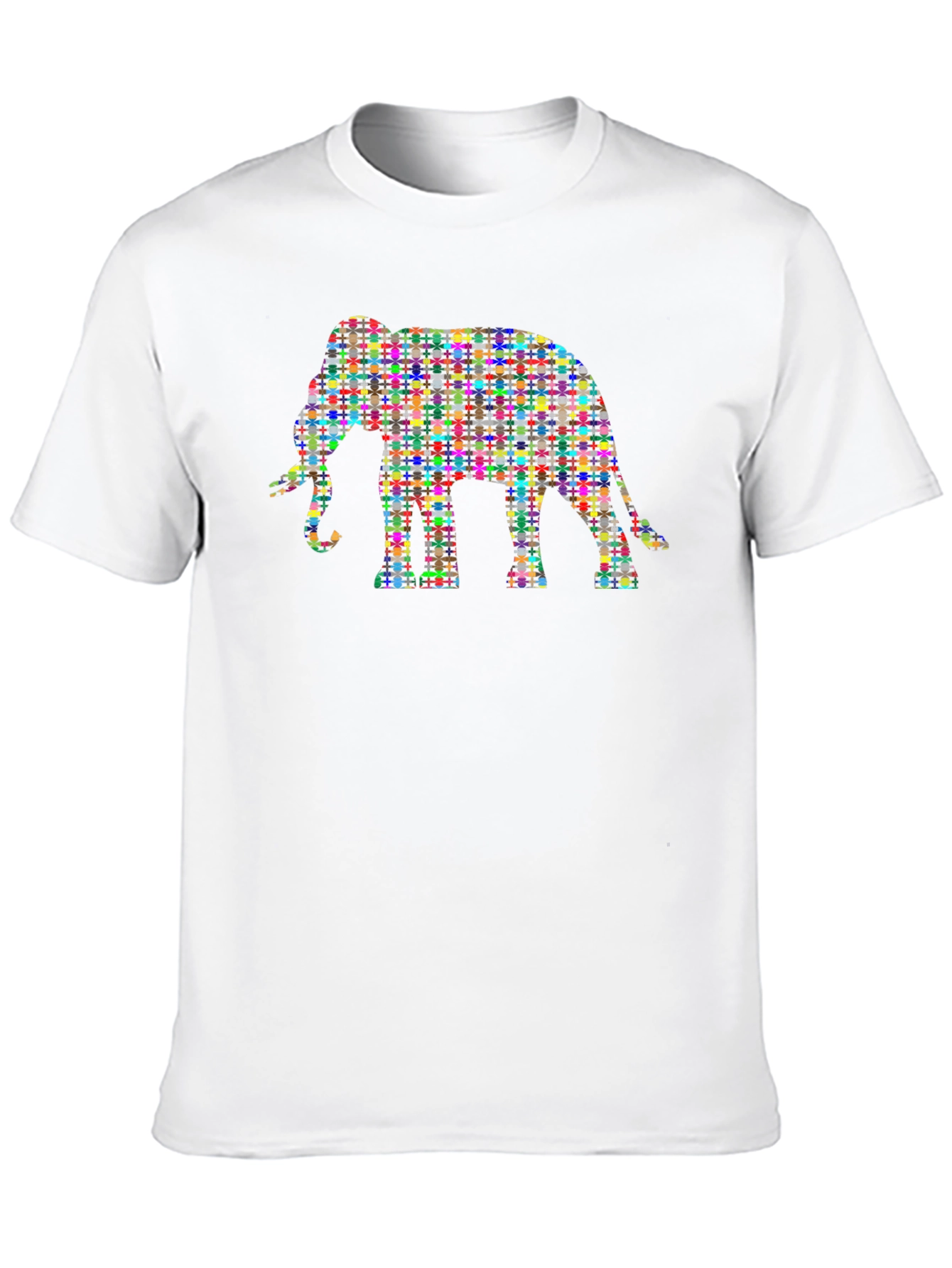 Colorful Elephant Graphic Tee