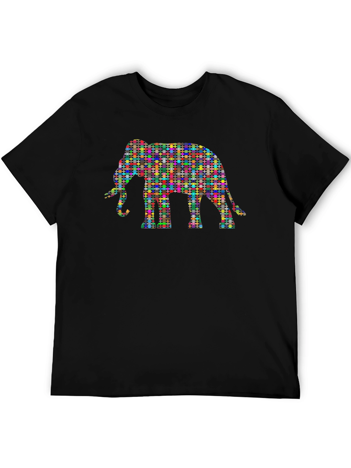 Colorful Elephant Graphic Tee