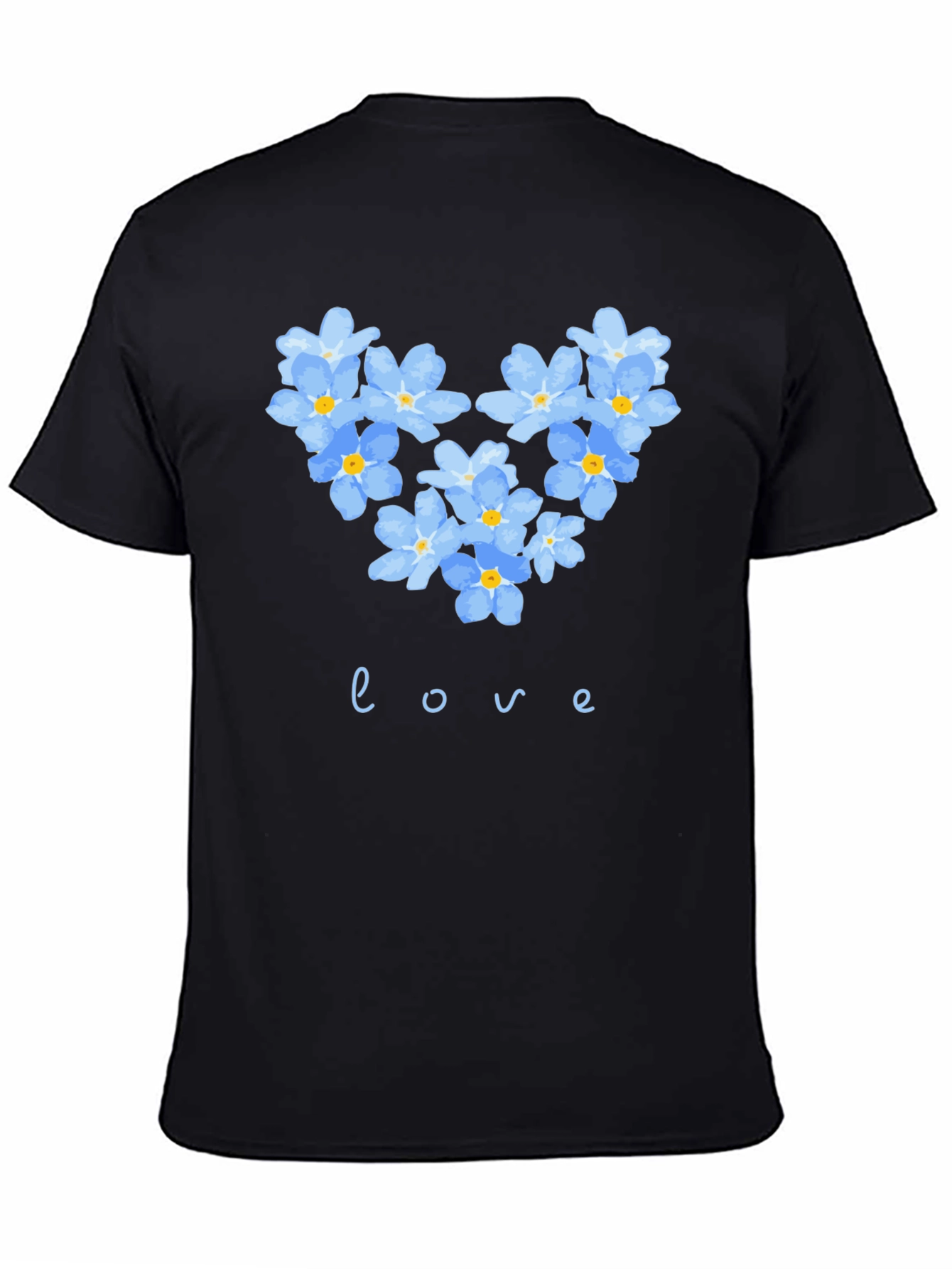 Floral Heart Love T-Shirt