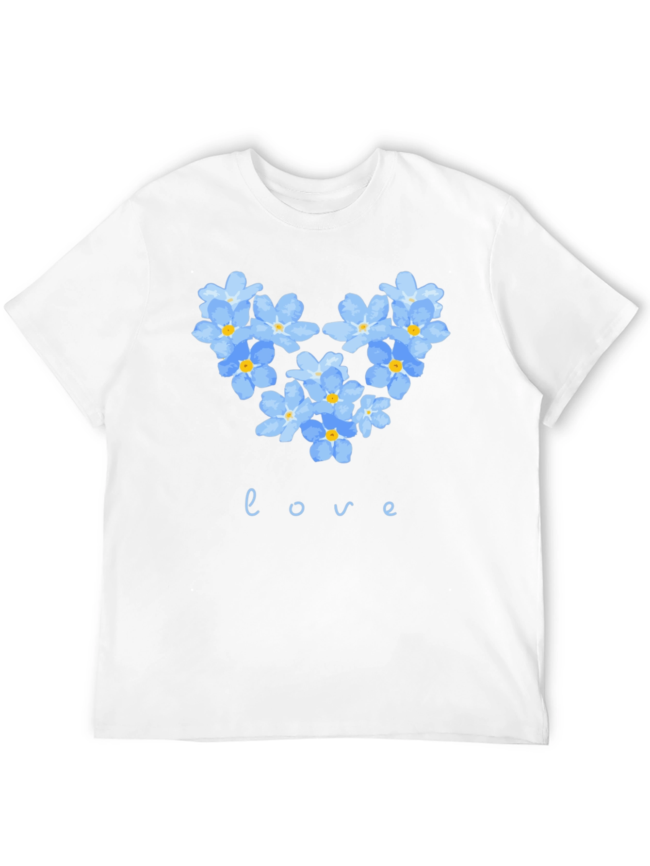 Floral Heart Love T-Shirt