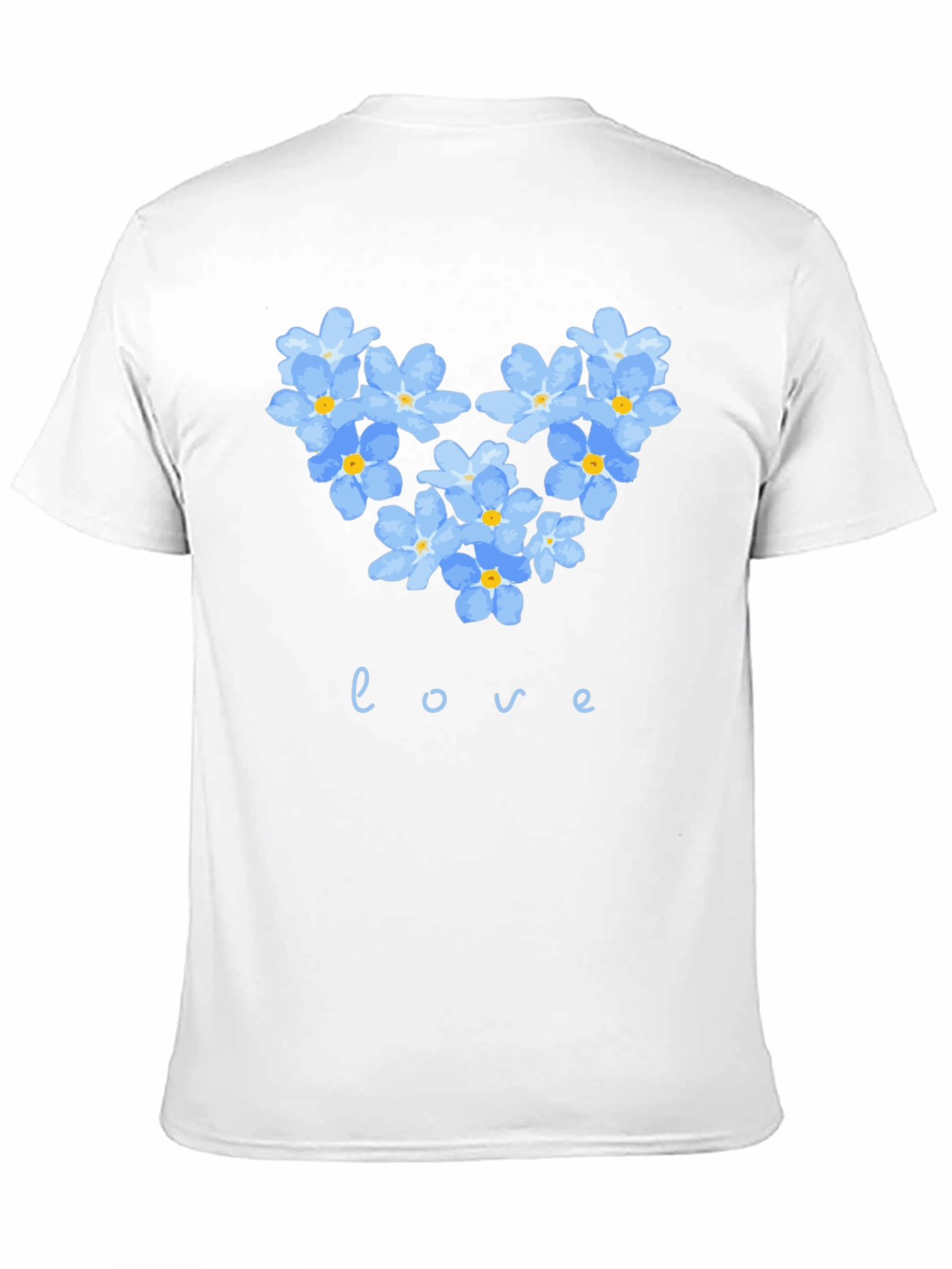 Floral Heart Love T-Shirt