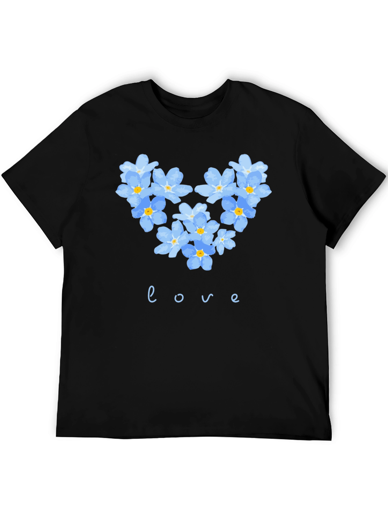 Floral Heart Love T-Shirt