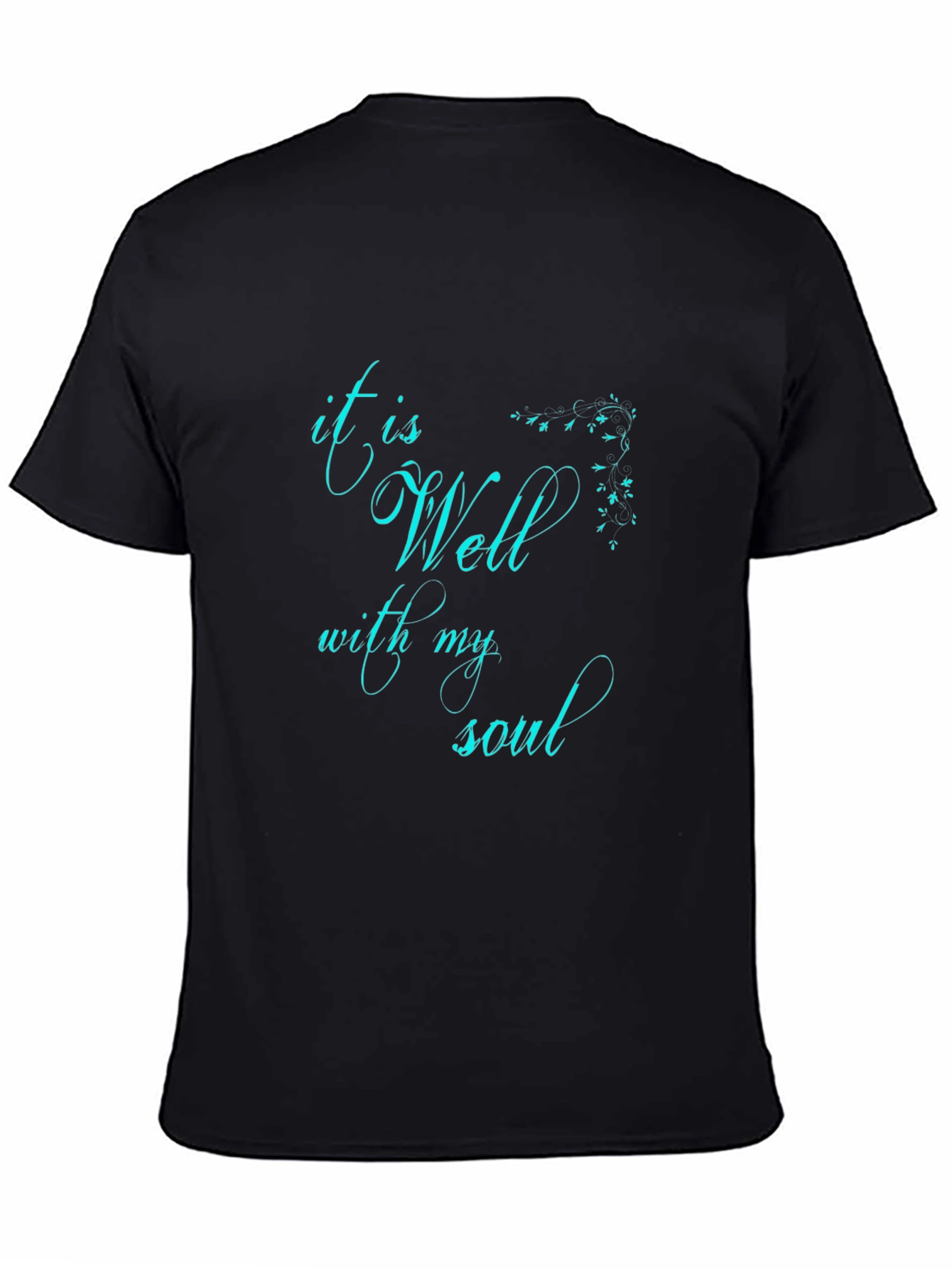 It is Well With My Soul Black Tee