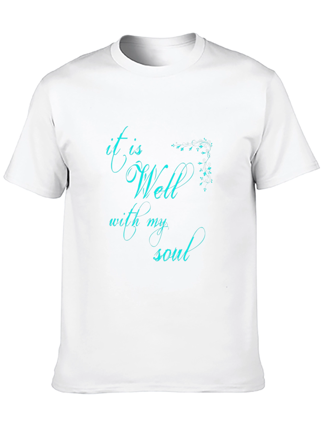 It is Well With My Soul Black Tee