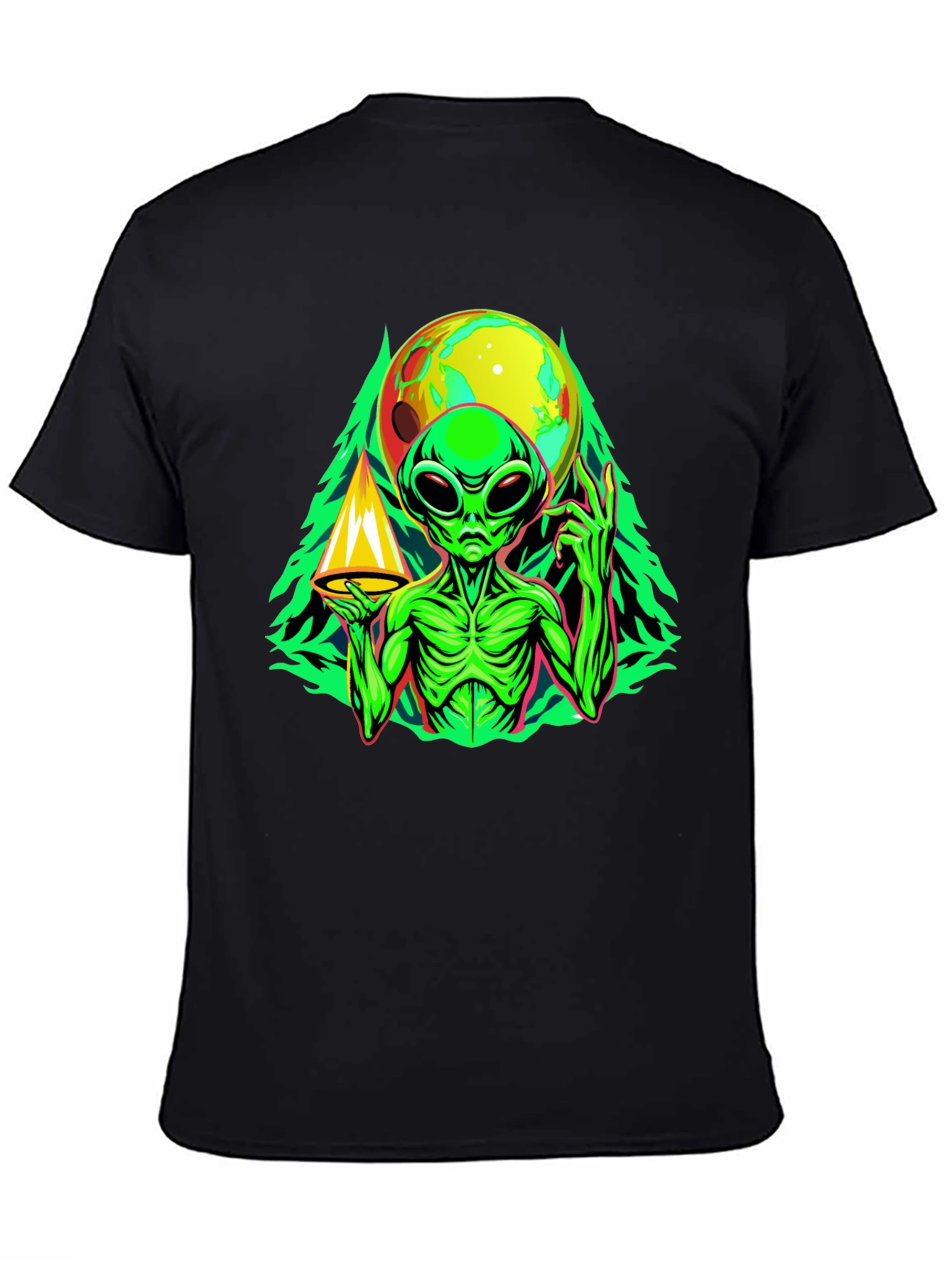 Alien Graphic Tee - Space Conspiracy T-Shirt