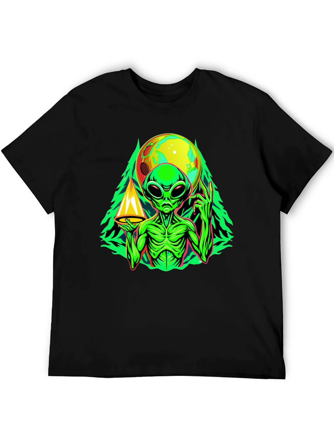 Alien Graphic Tee - Space Conspiracy T-Shirt