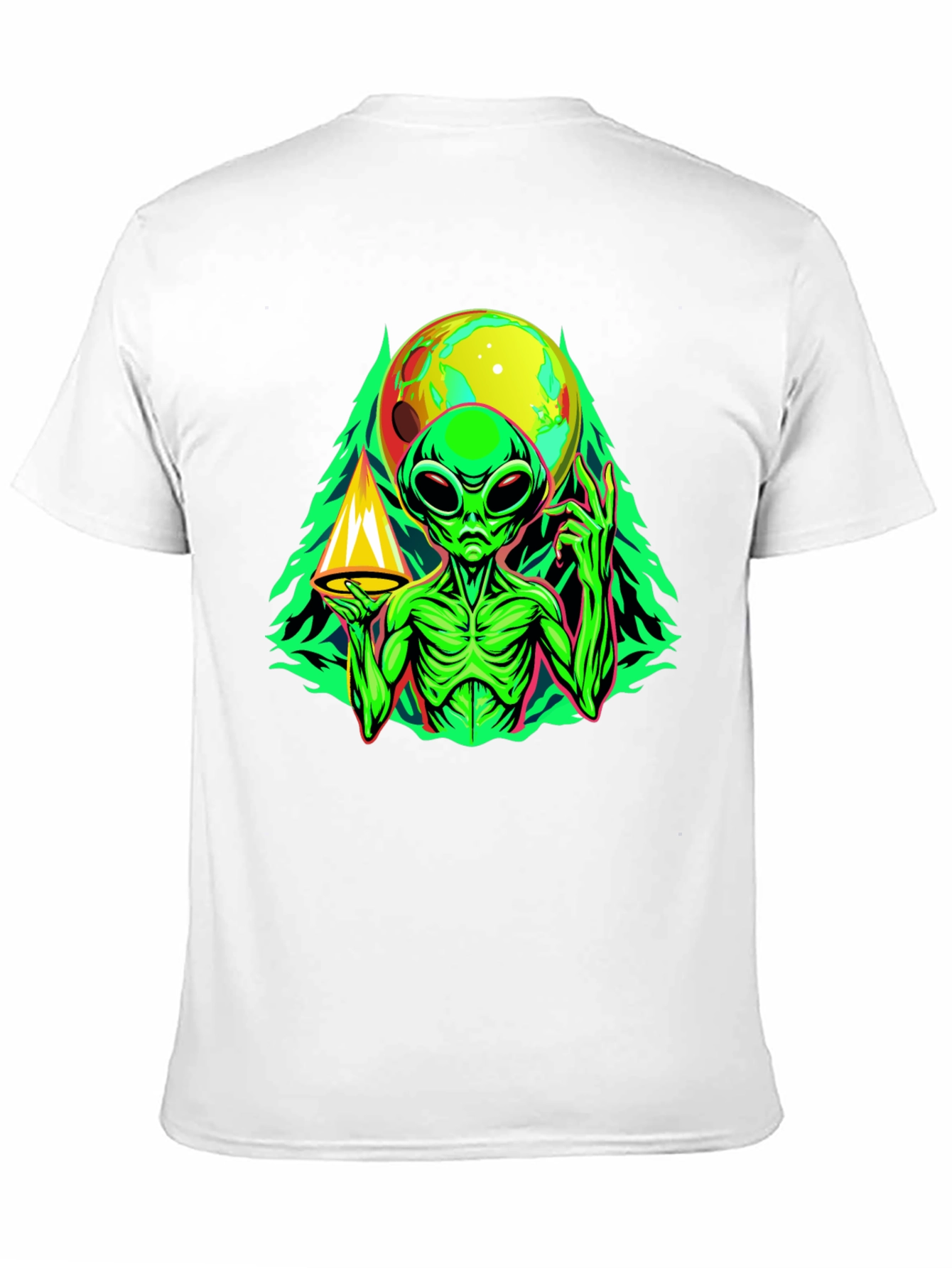 Alien Graphic Tee - Space Conspiracy T-Shirt