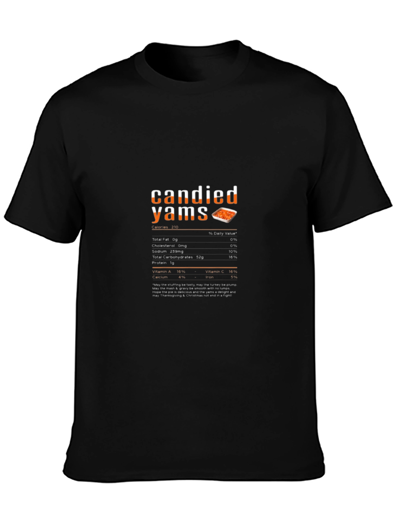 Candied Yams Graphic Tee - Thanksgiving T-Shirt