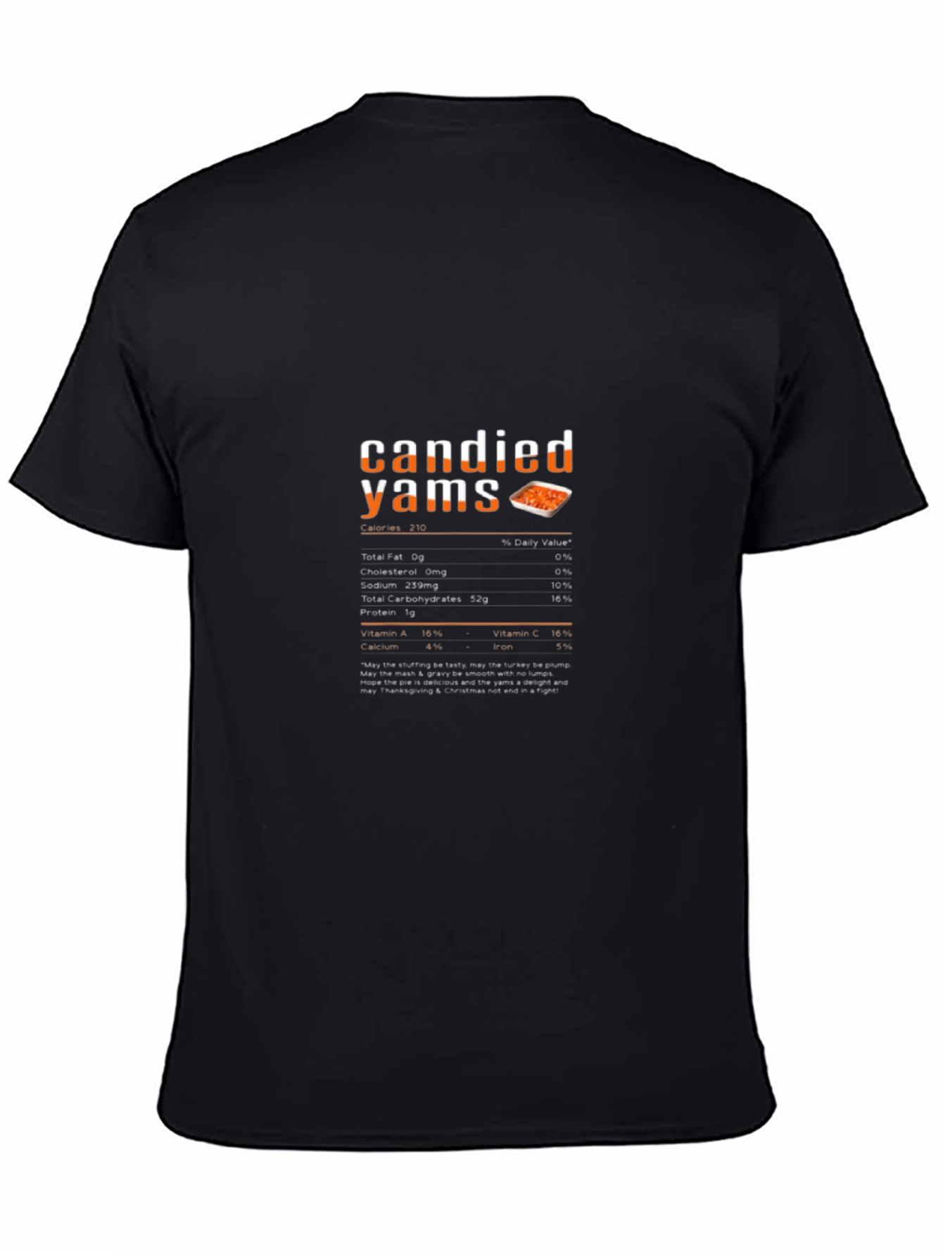 Candied Yams Graphic Tee - Thanksgiving T-Shirt