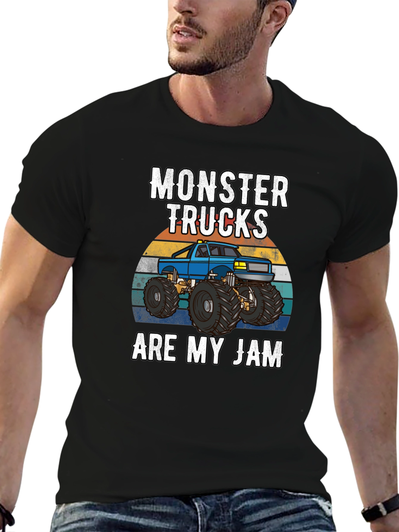 Monster Trucks Are My Jam Graphic Tee