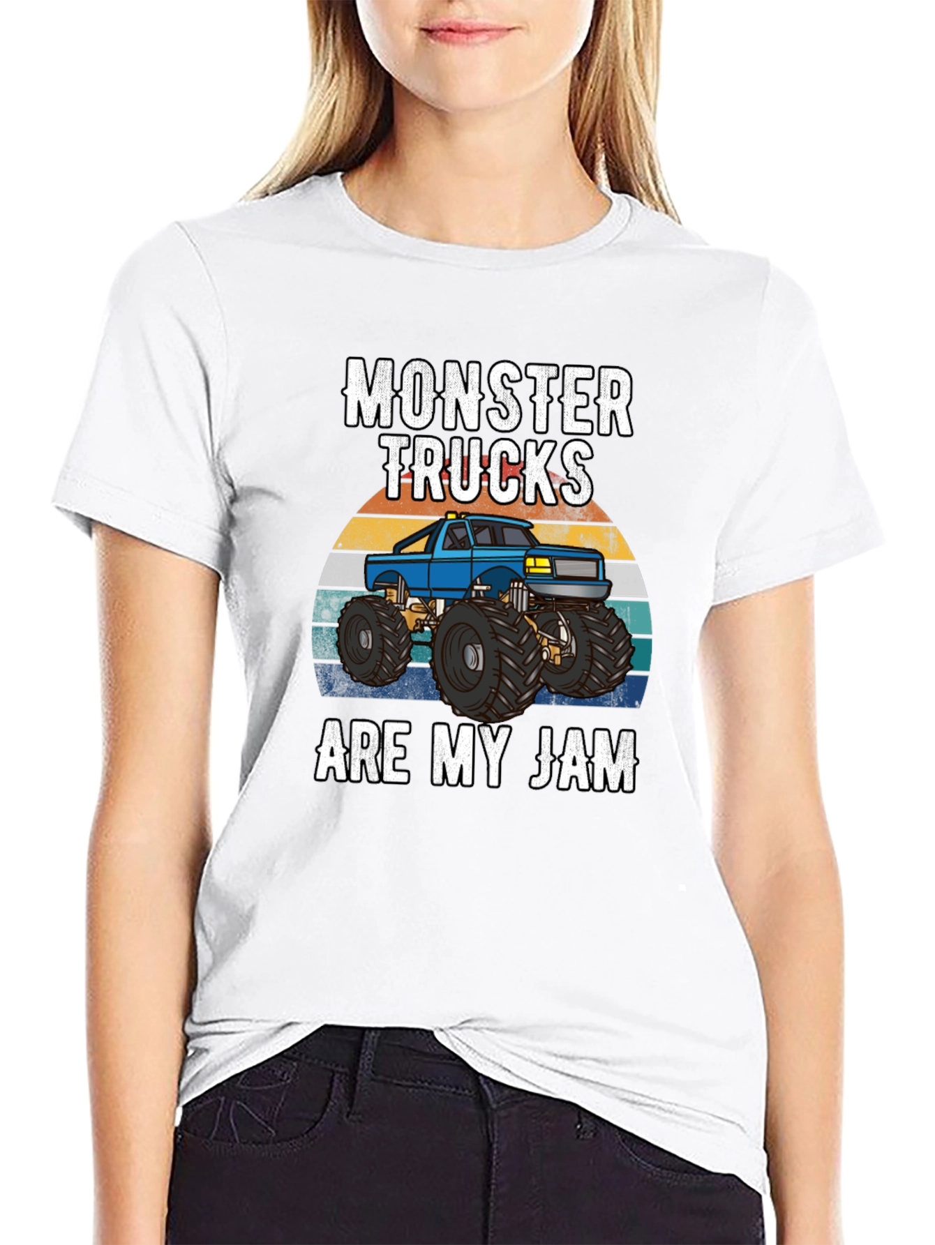 Monster Trucks Are My Jam Graphic Tee
