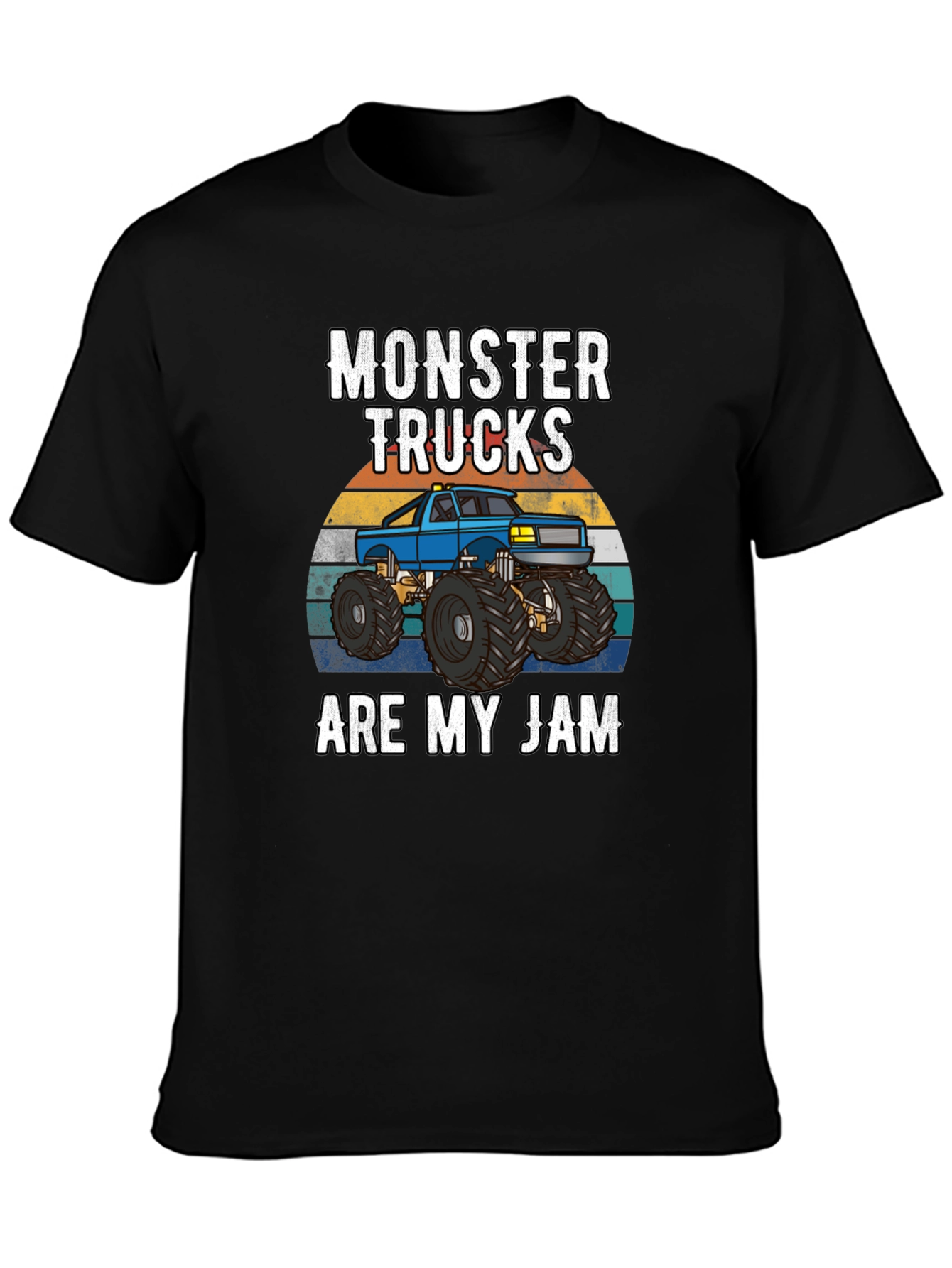 Monster Trucks Are My Jam Graphic Tee