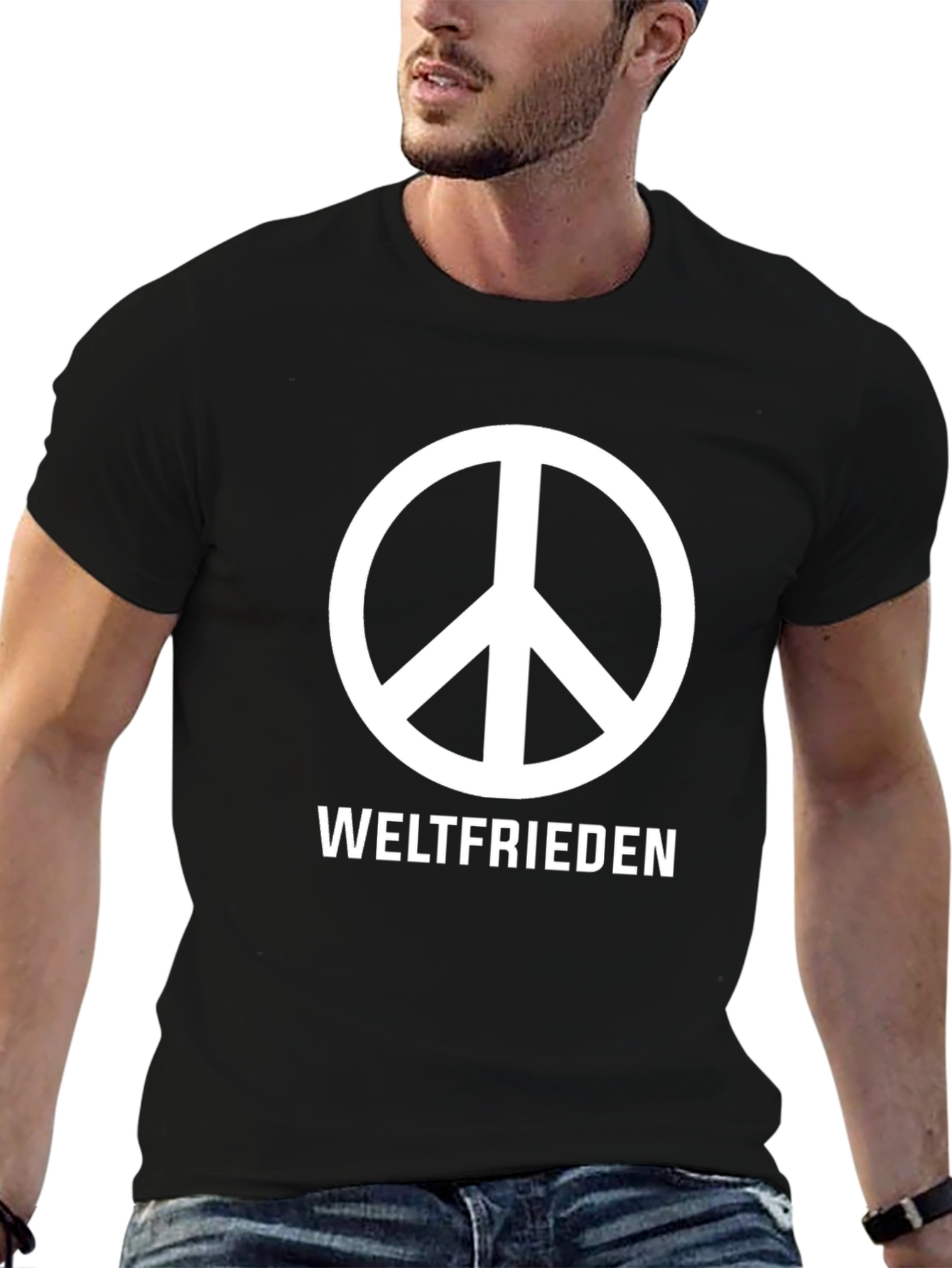 Weltfrieden Peace Sign T-Shirt
