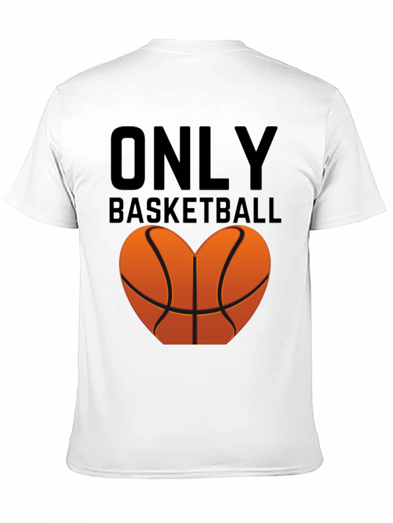 Only Basketball Heart Graphic T-Shirt