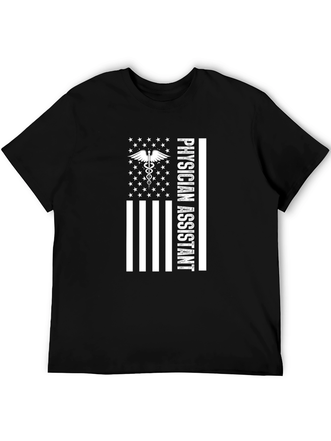 Physician Assistant American Flag T-Shirt