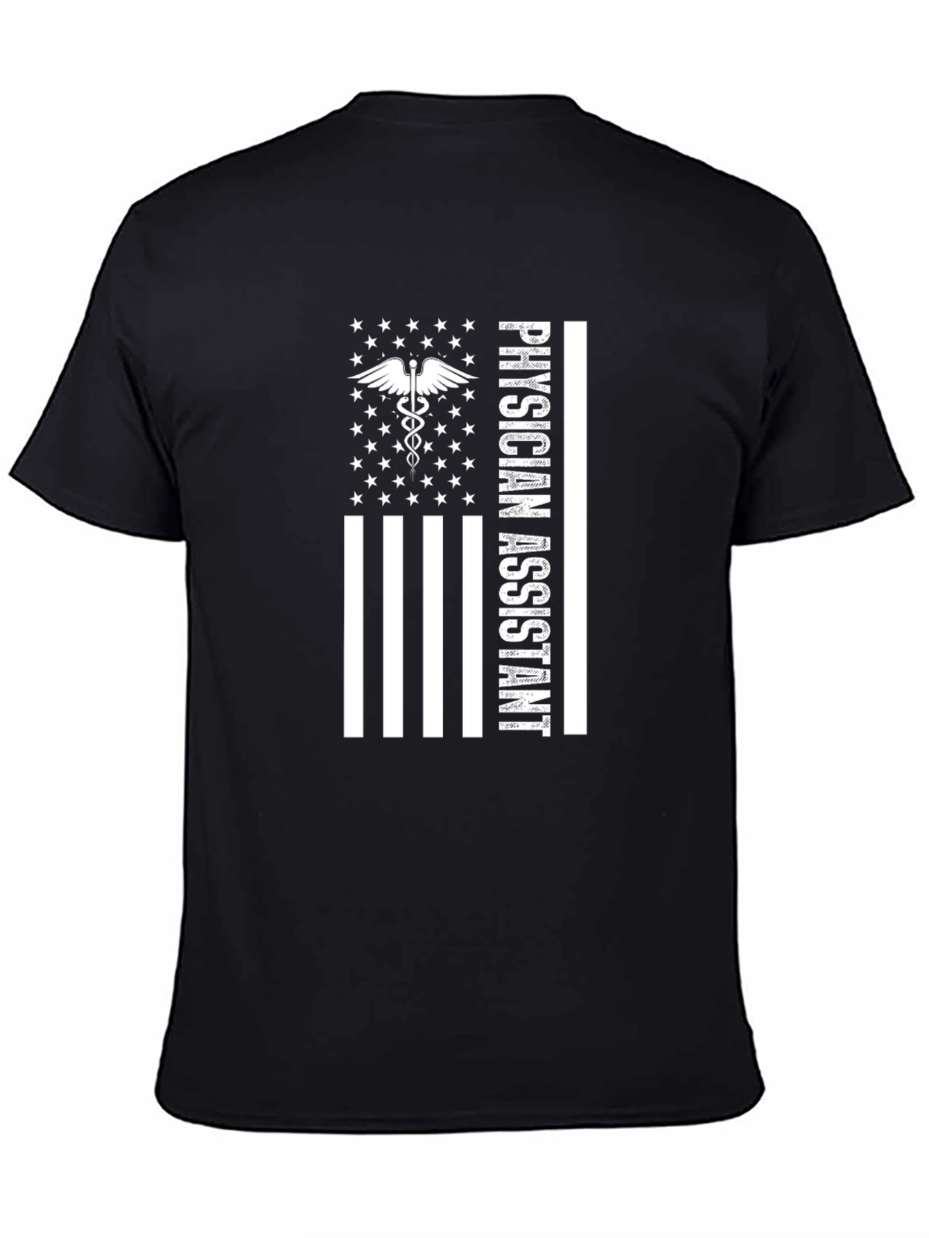 Physician Assistant American Flag T-Shirt