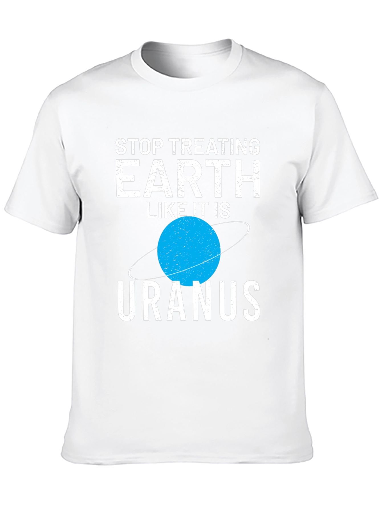 Earth vs. Uranus Graphic T-Shirt
