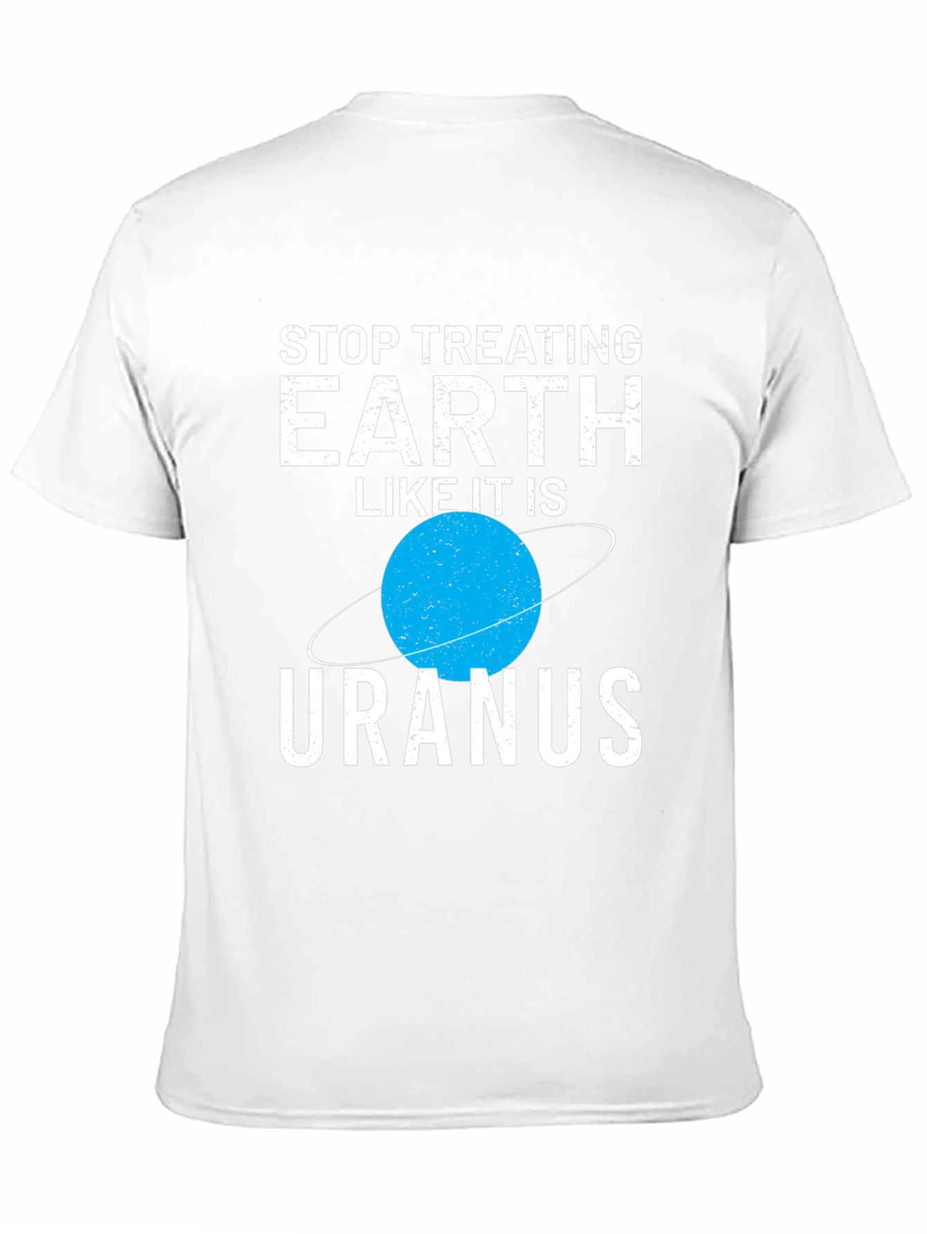 Earth vs. Uranus Graphic T-Shirt
