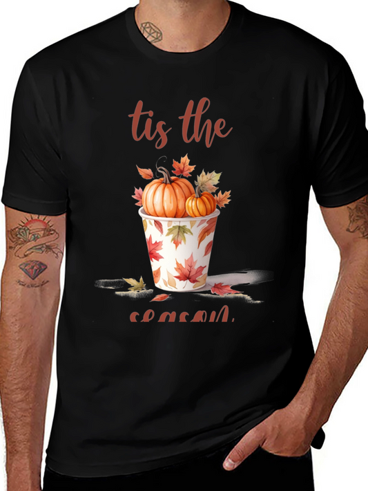Autumn Tis the Season Graphic T-Shirt