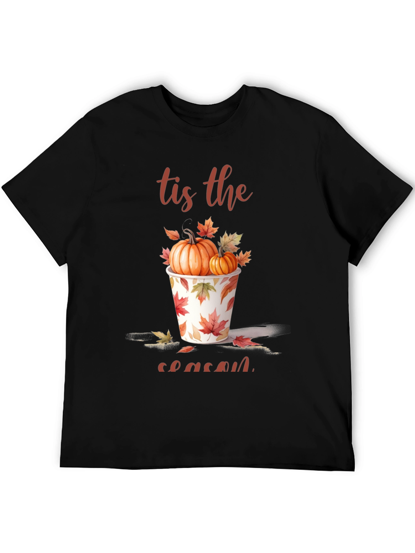 Autumn Tis the Season Graphic T-Shirt