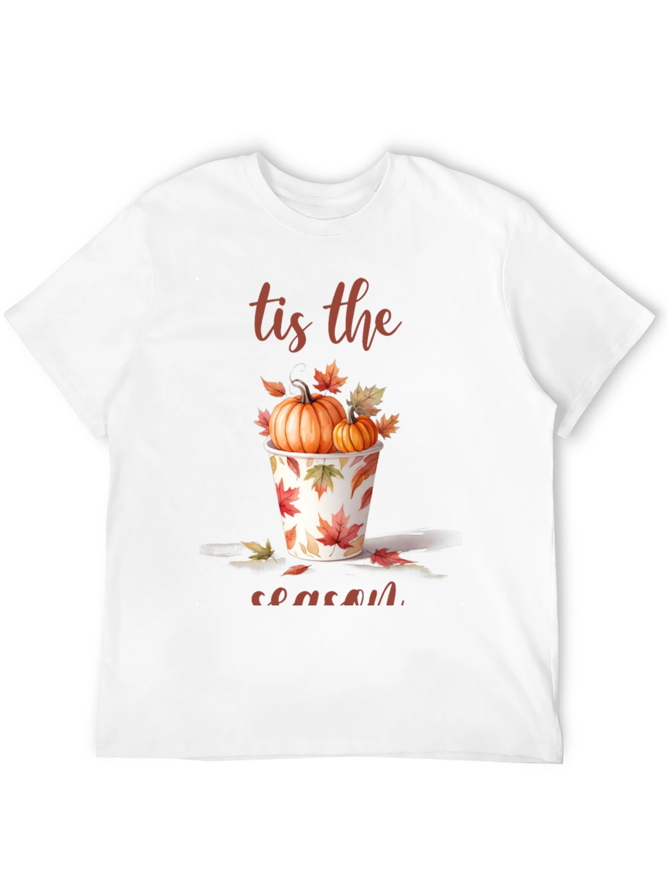 Autumn Tis the Season Graphic T-Shirt