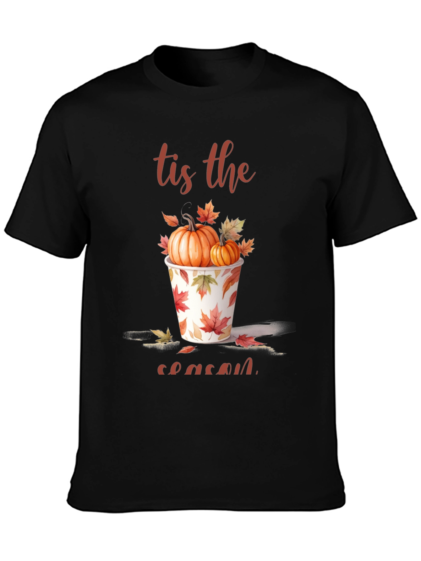 Autumn Tis the Season Graphic T-Shirt