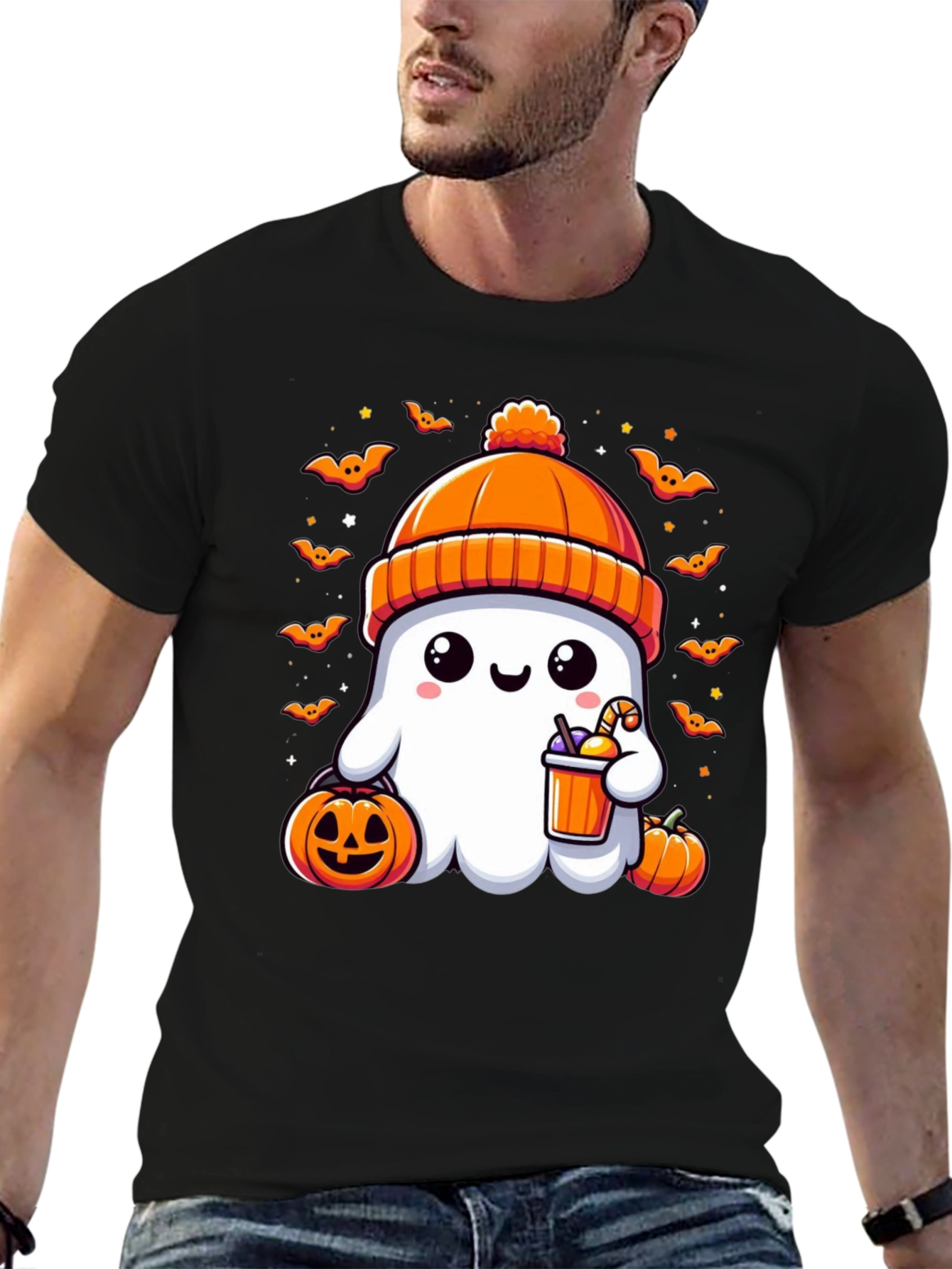 Cute Halloween Ghost T-Shirt