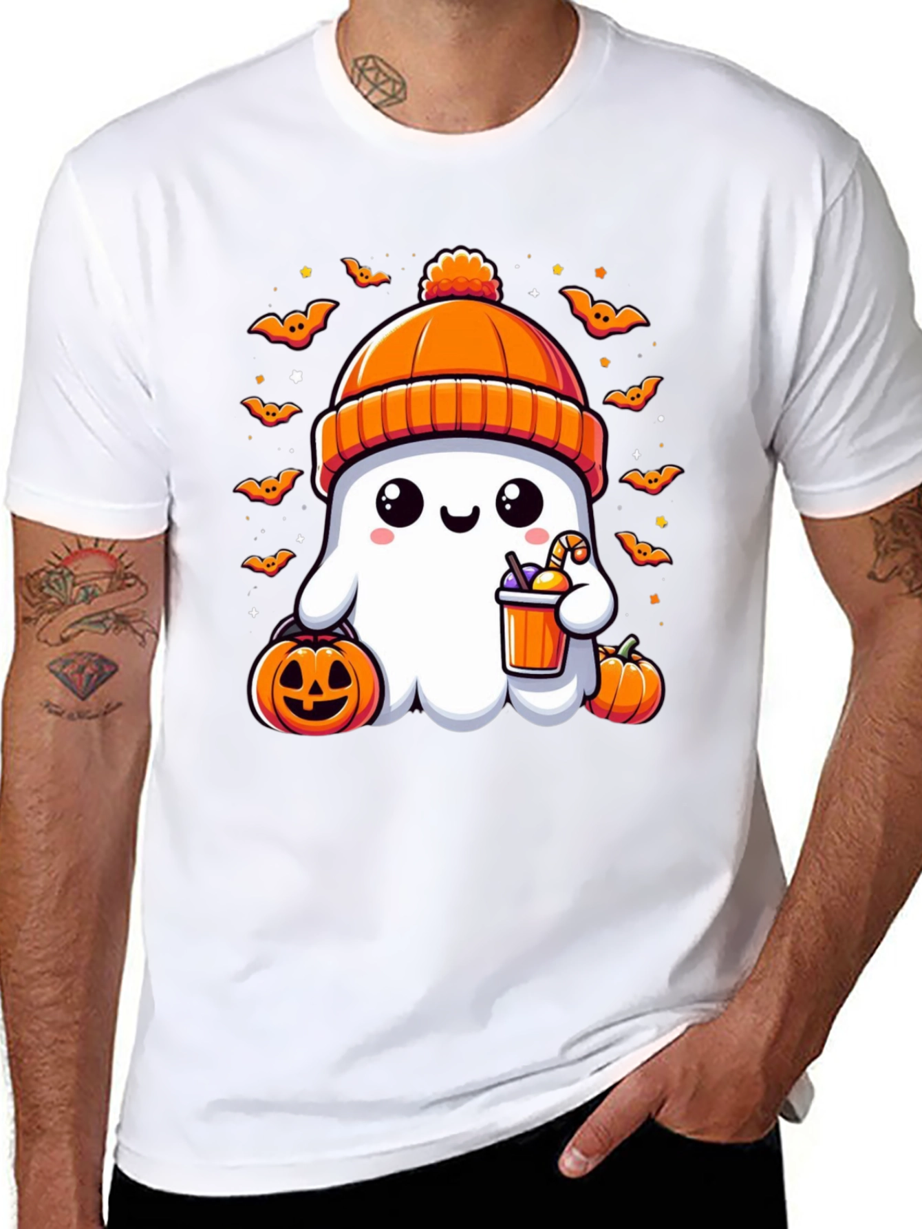 Cute Halloween Ghost T-Shirt