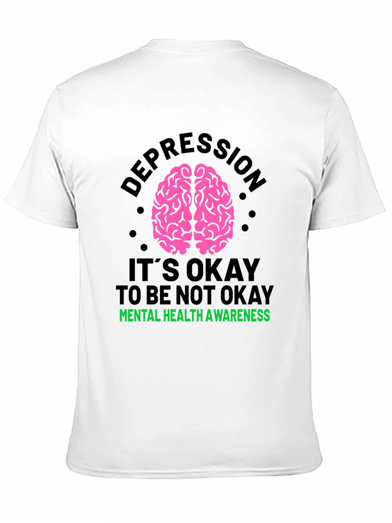 Depression Awareness Graphic T-Shirt - Mental Health Matters