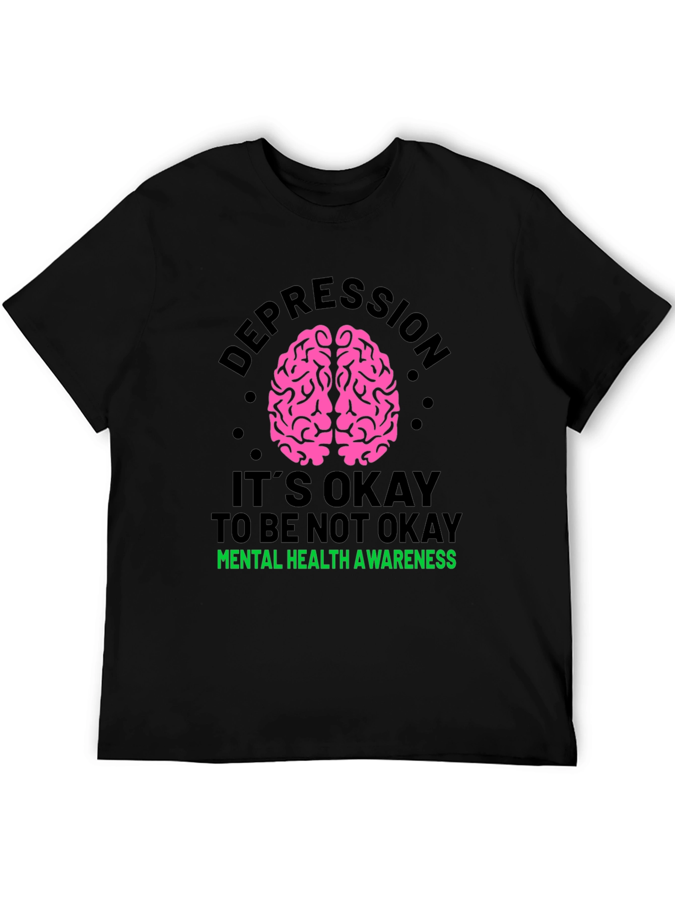 Depression Awareness Graphic T-Shirt - Mental Health Matters