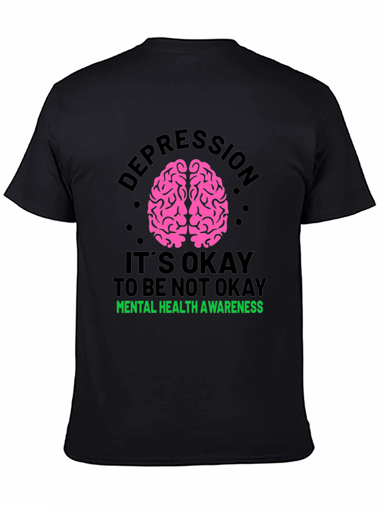 Depression Awareness Graphic T-Shirt - Mental Health Matters