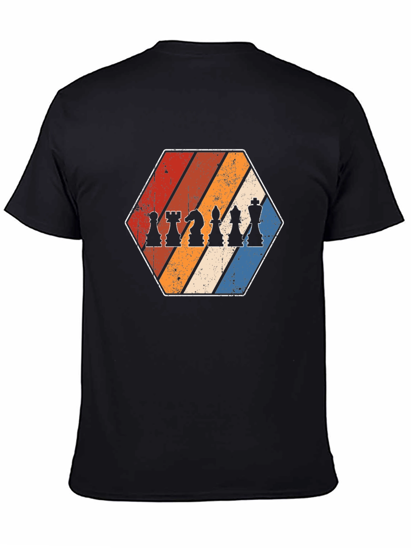 Retro Chess Piece Tee