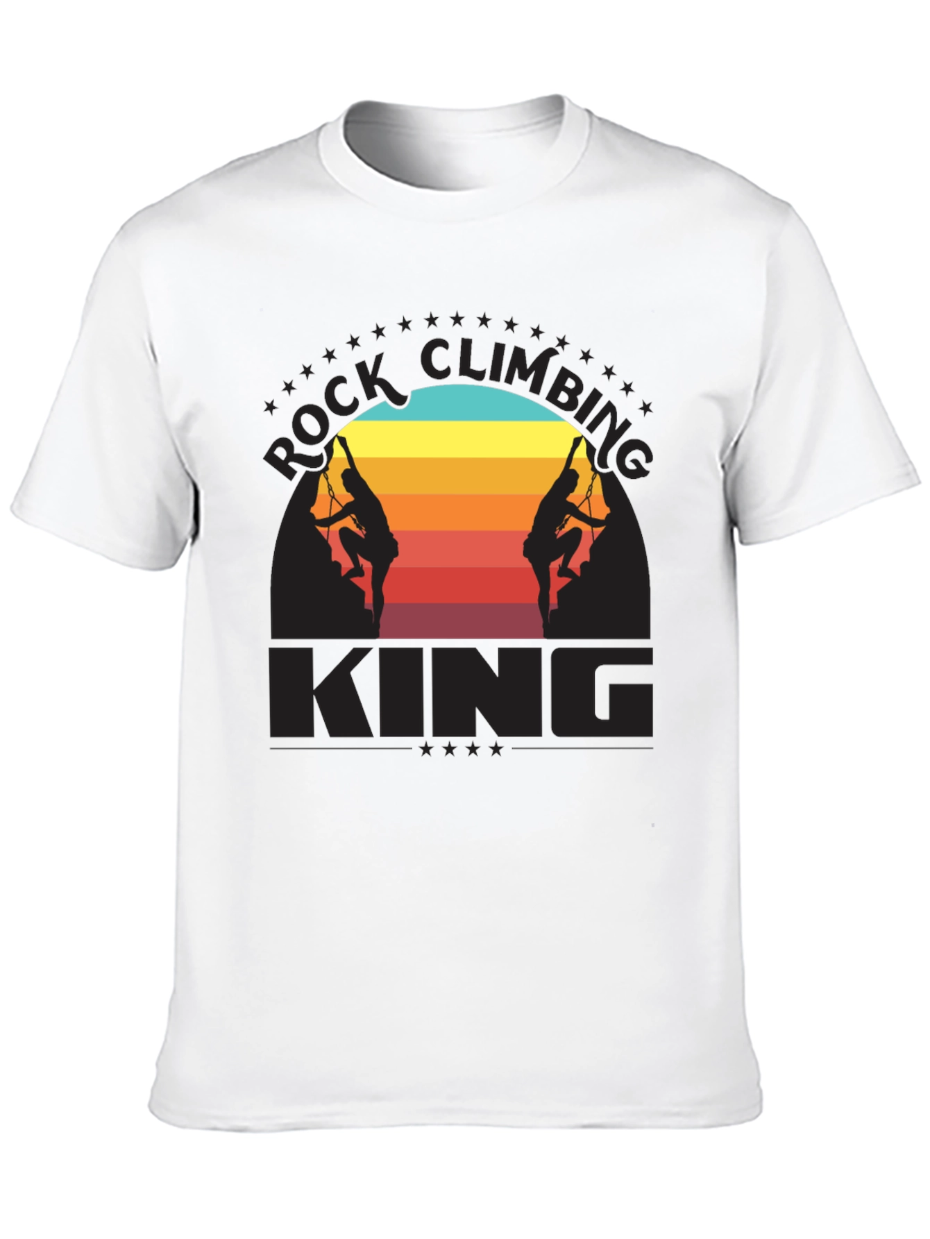 Rock Climbing King Graphic T-Shirt