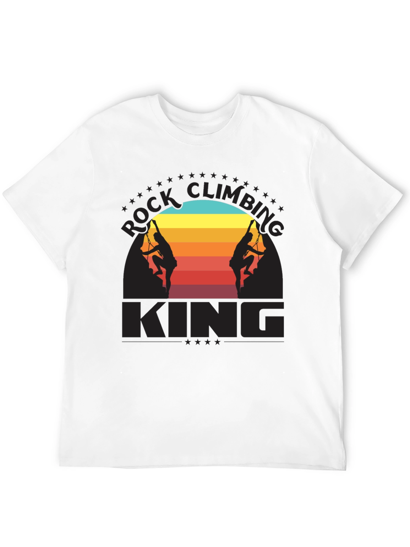Rock Climbing King Graphic T-Shirt