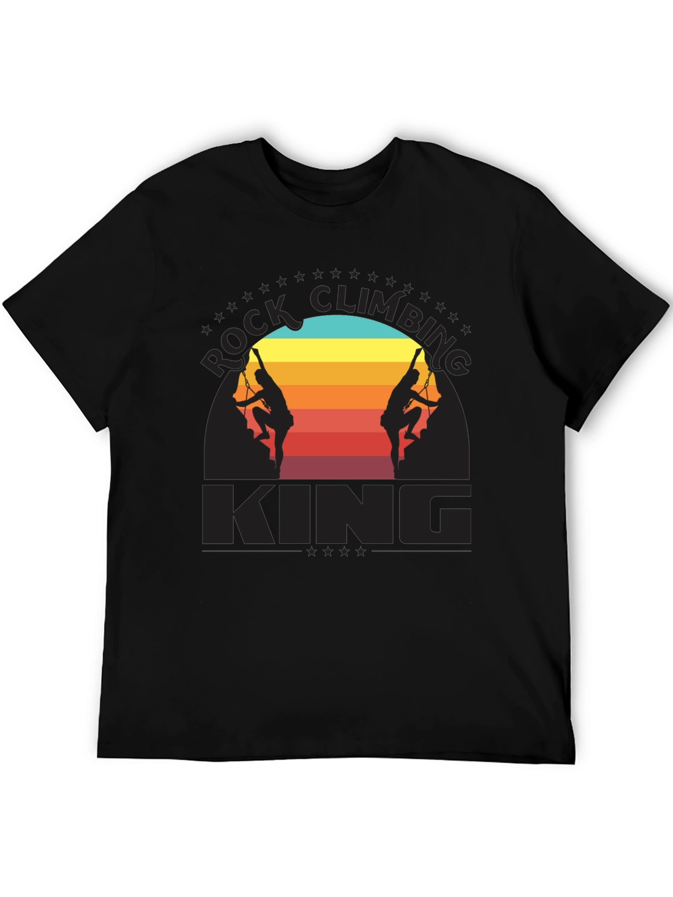 Rock Climbing King Graphic T-Shirt