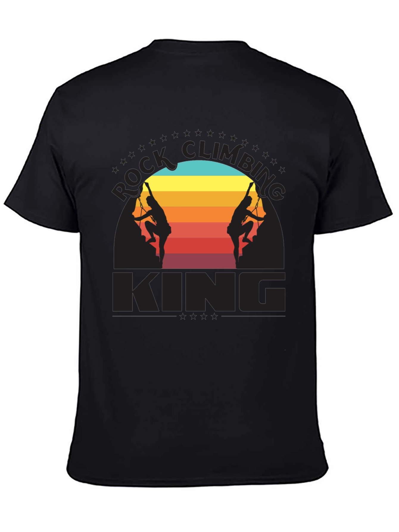 Rock Climbing King Graphic T-Shirt