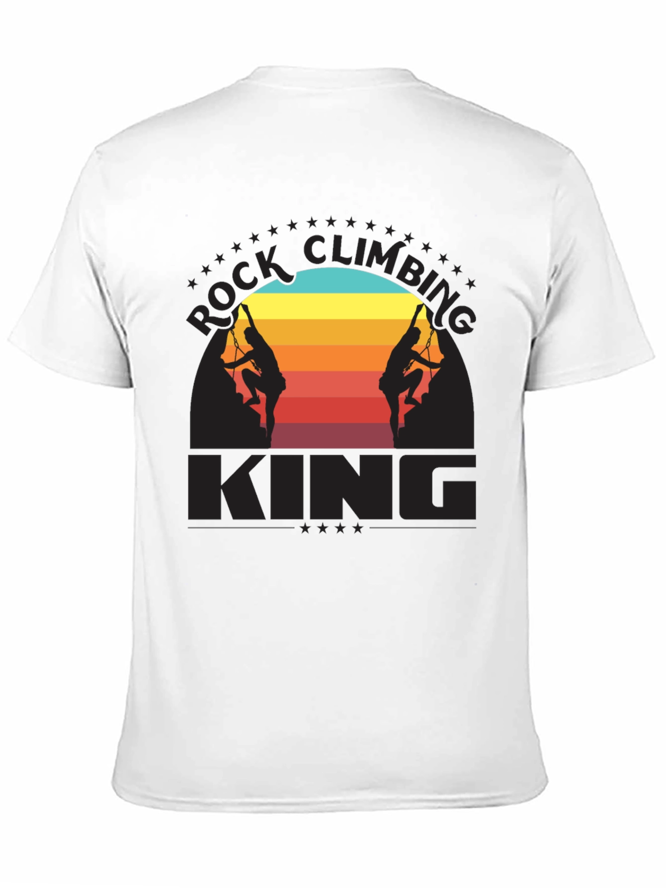 Rock Climbing King Graphic T-Shirt