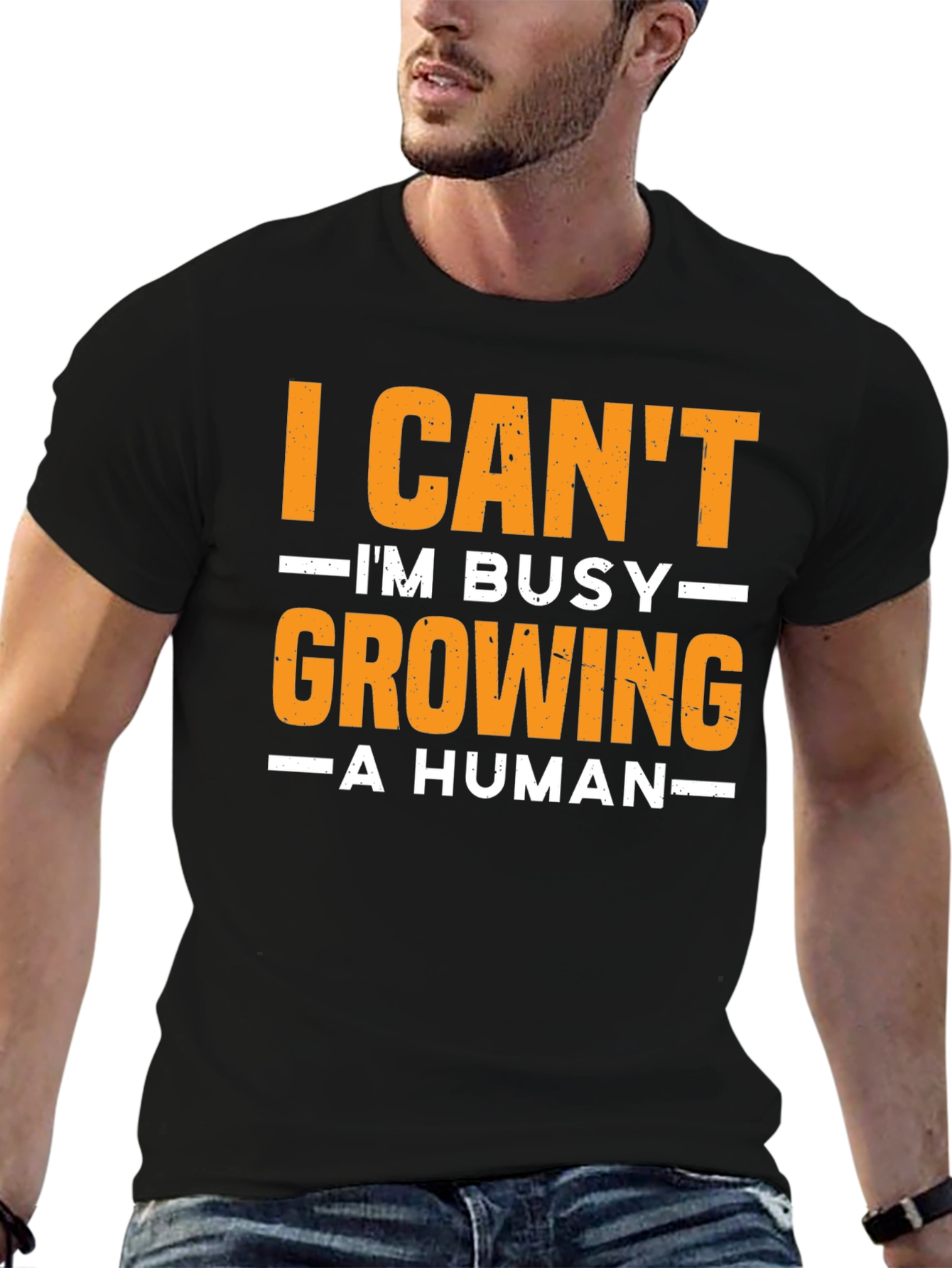 I Cant Im Busy Growing A Human T-Shirt
