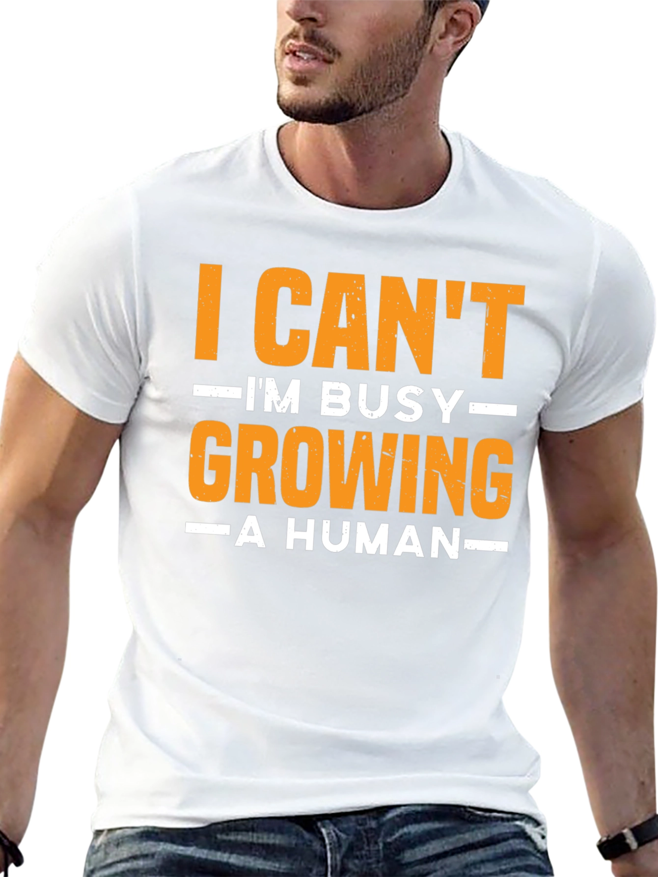 I Cant Im Busy Growing A Human T-Shirt