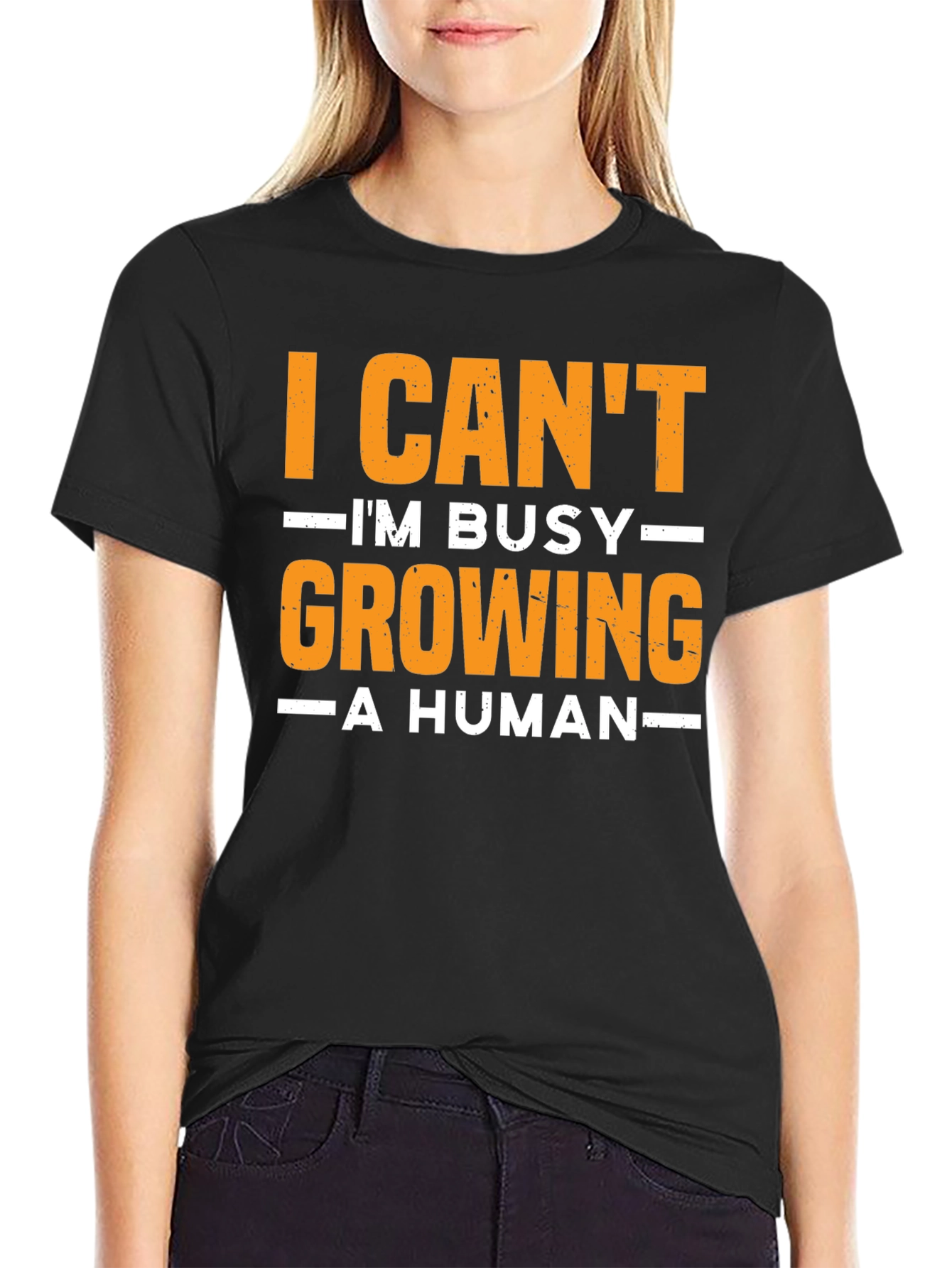 I Cant Im Busy Growing A Human T-Shirt