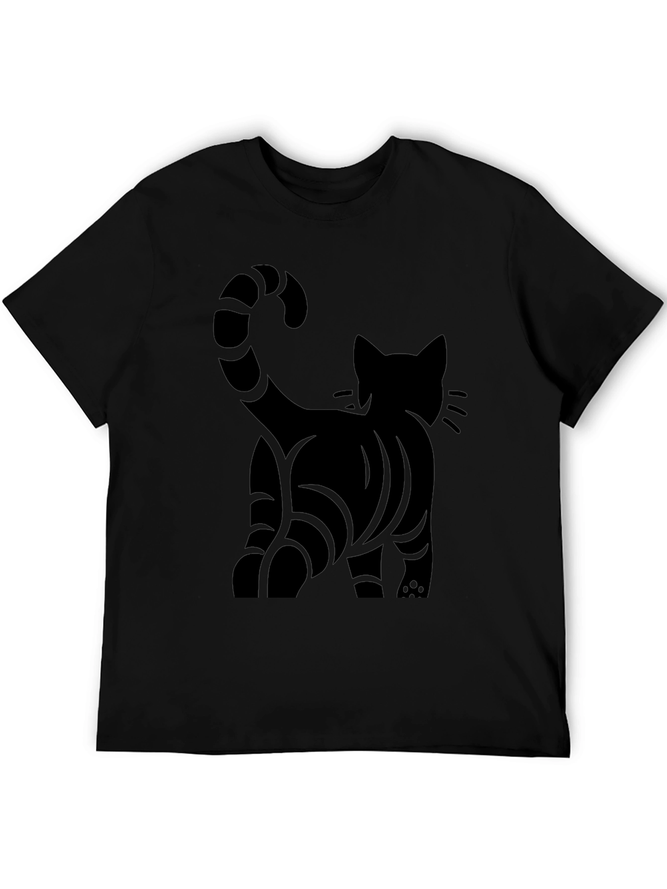 Black Cat Graphic Tee - Stylish Unisex T-Shirt