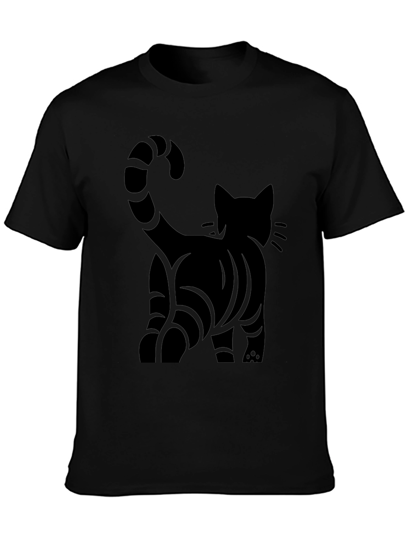 Black Cat Graphic Tee - Stylish Unisex T-Shirt