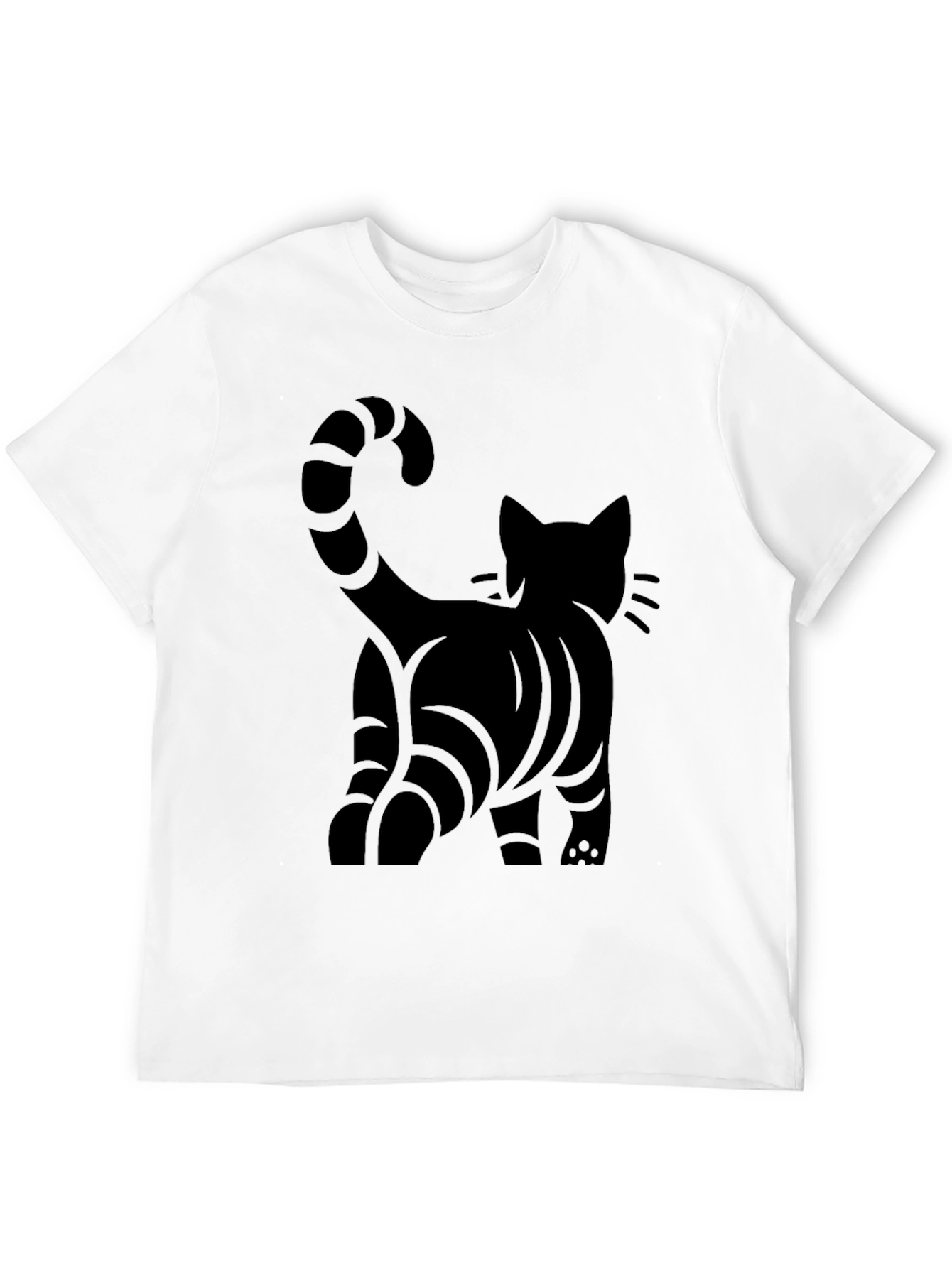 Black Cat Graphic Tee - Stylish Unisex T-Shirt